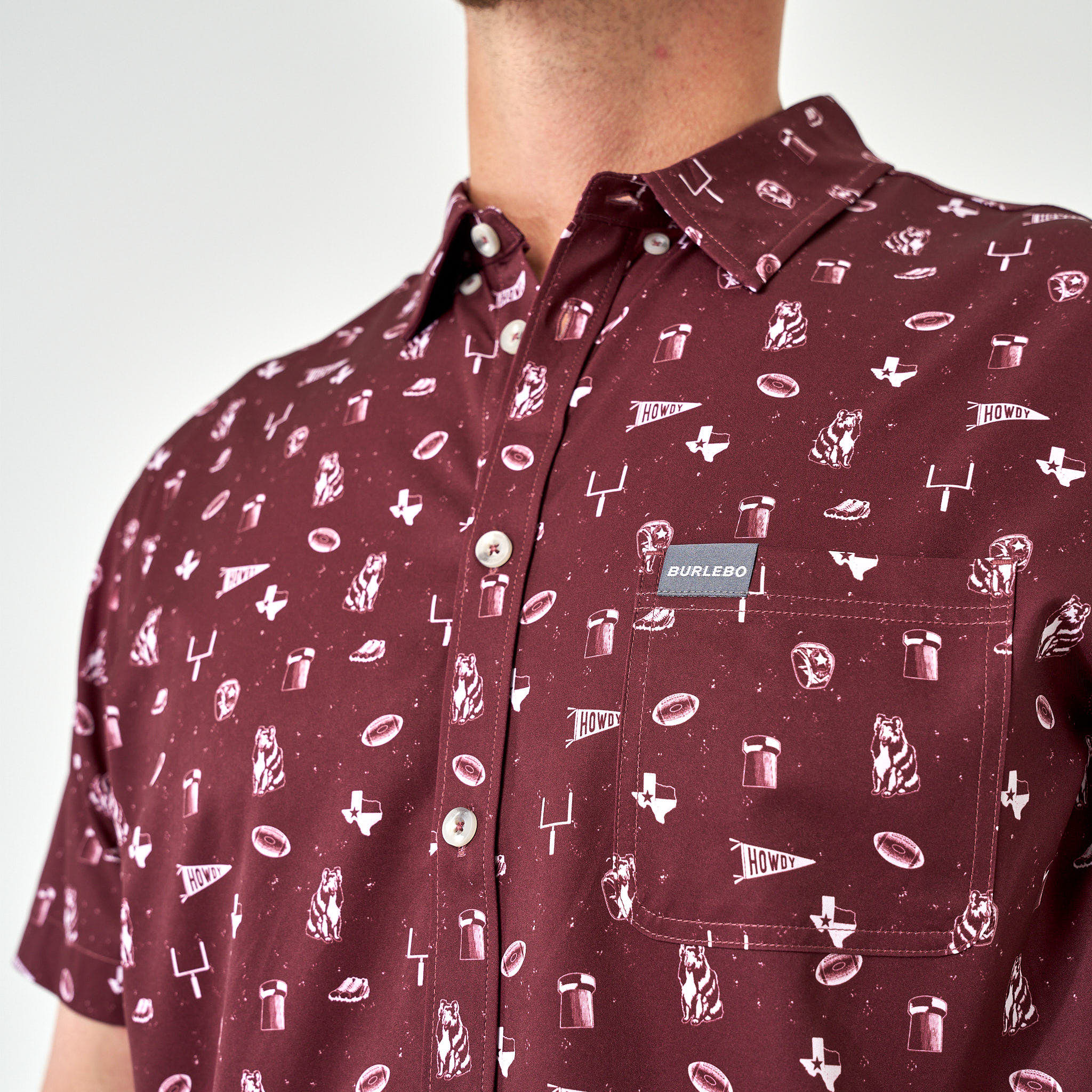Performance Button Up - Gameday in College Station - Image 6