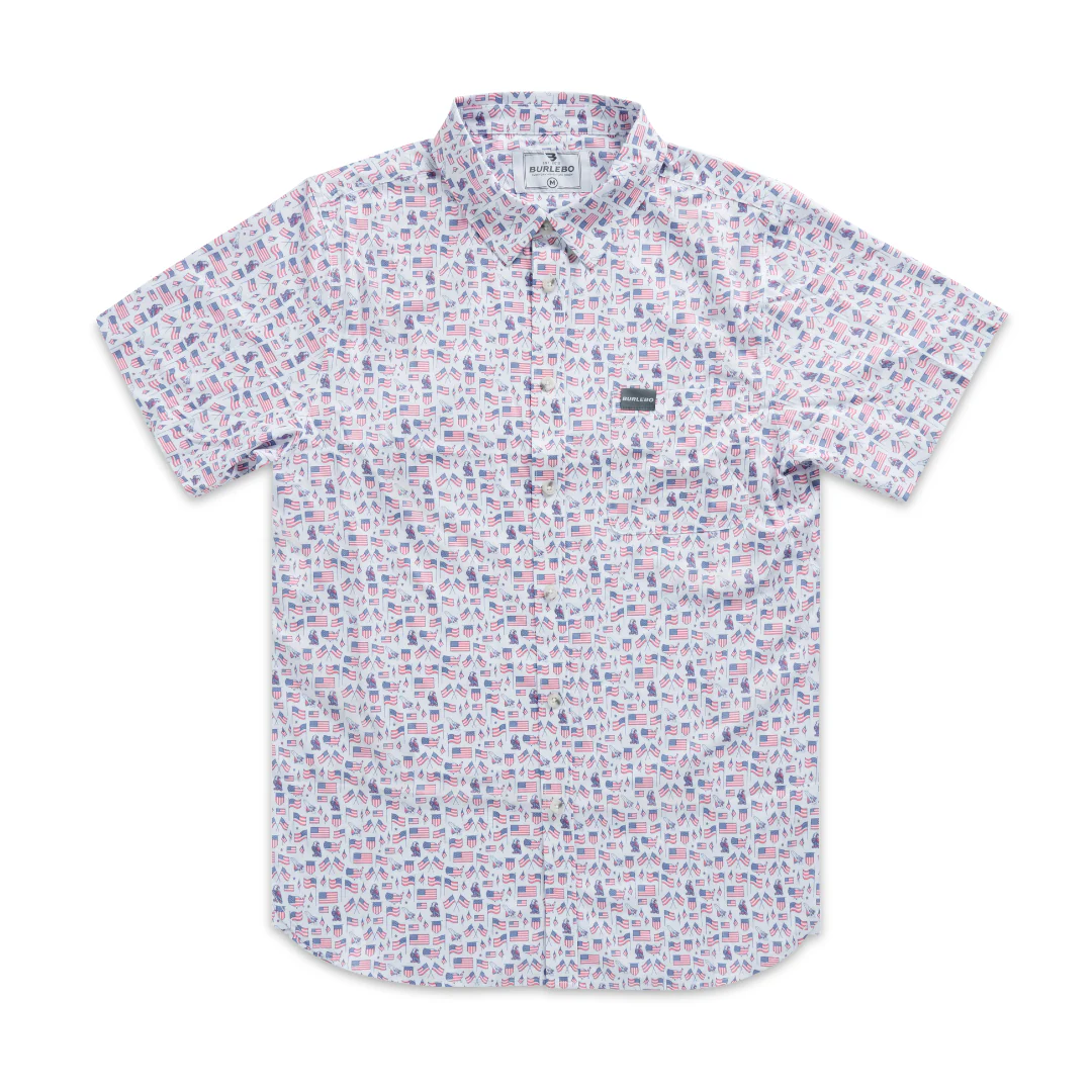 Performance Button Up - Old Glory - Image 5