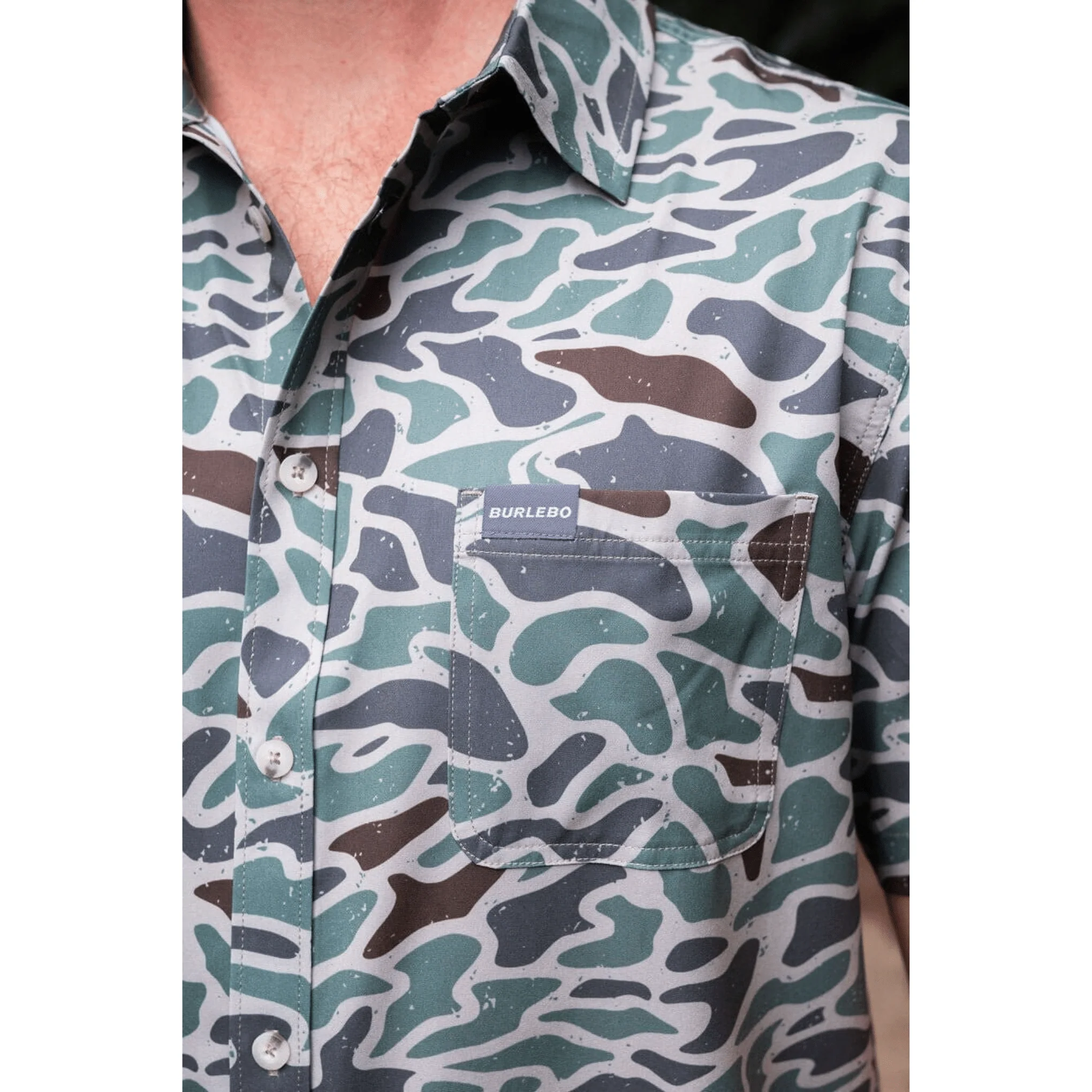Performance Button Up - Retro Duck Camo - Image 2
