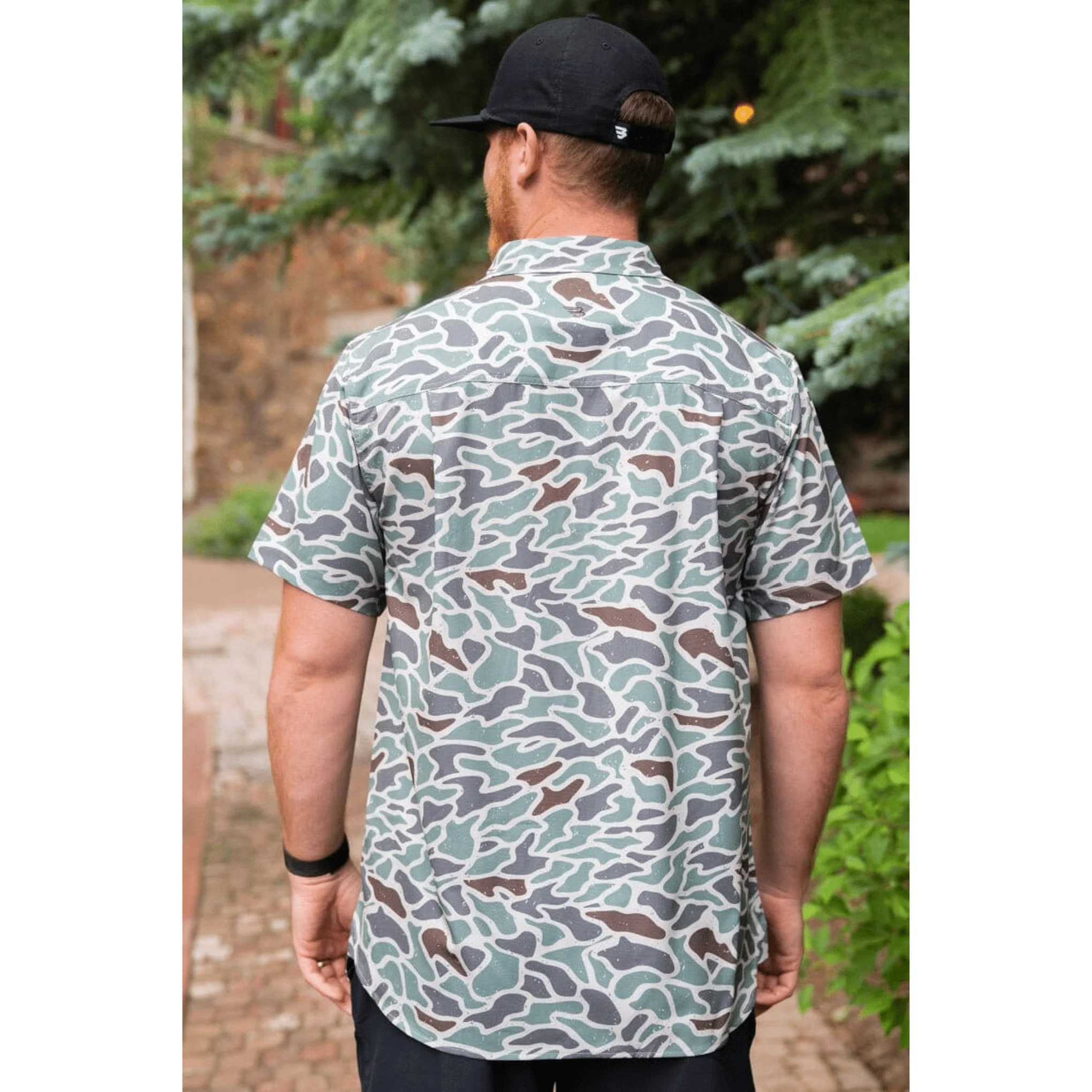 Performance Button Up - Retro Duck Camo - Image 3