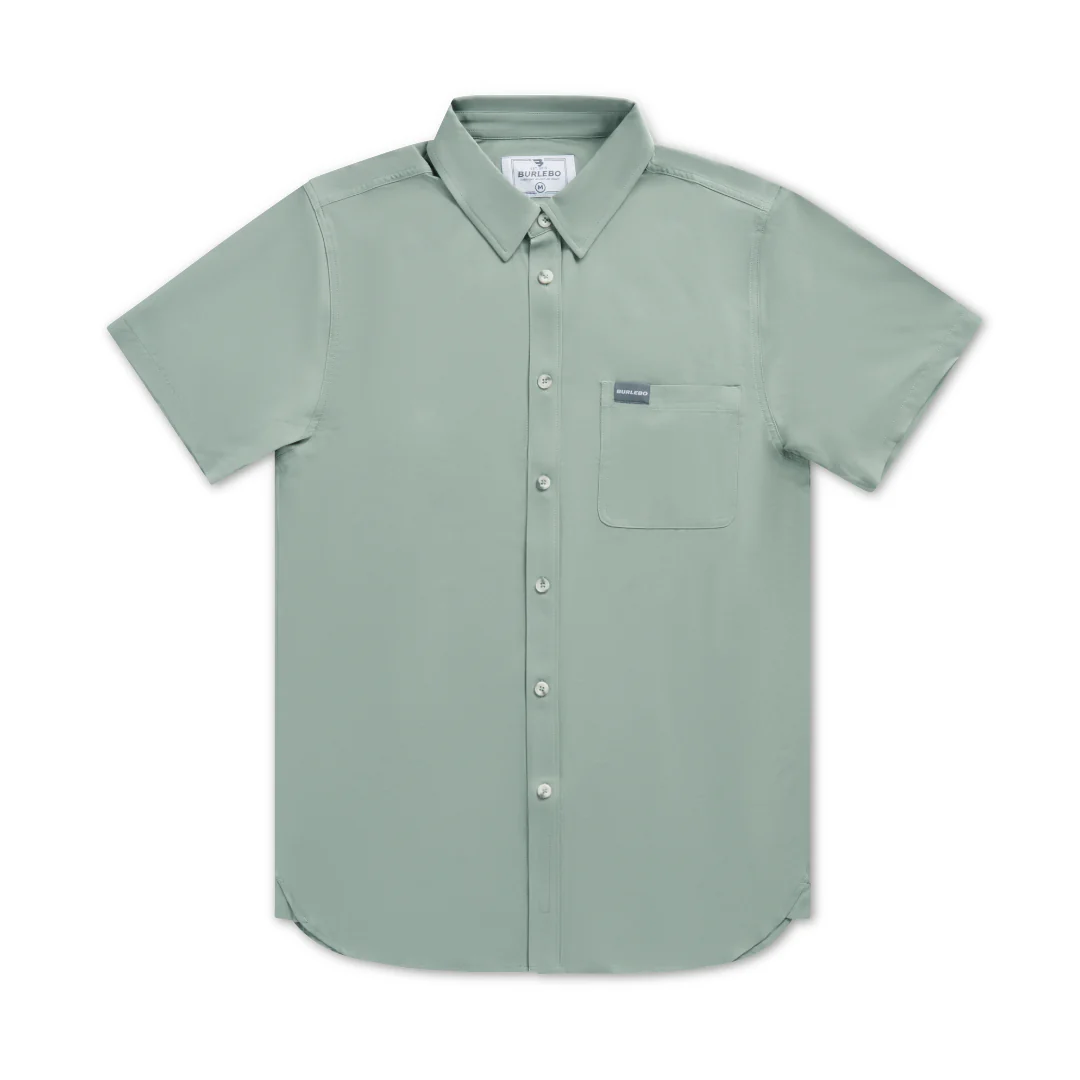 Performance Button Up - Sage - Image 5