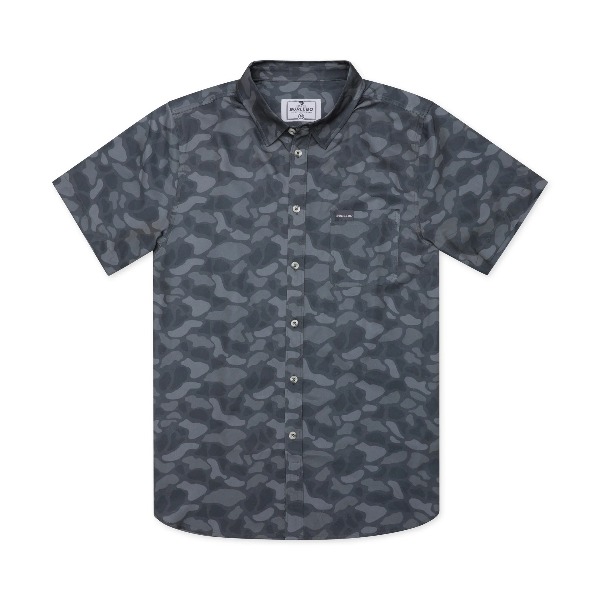 Performance Button Up - Stone Camo - Image 3