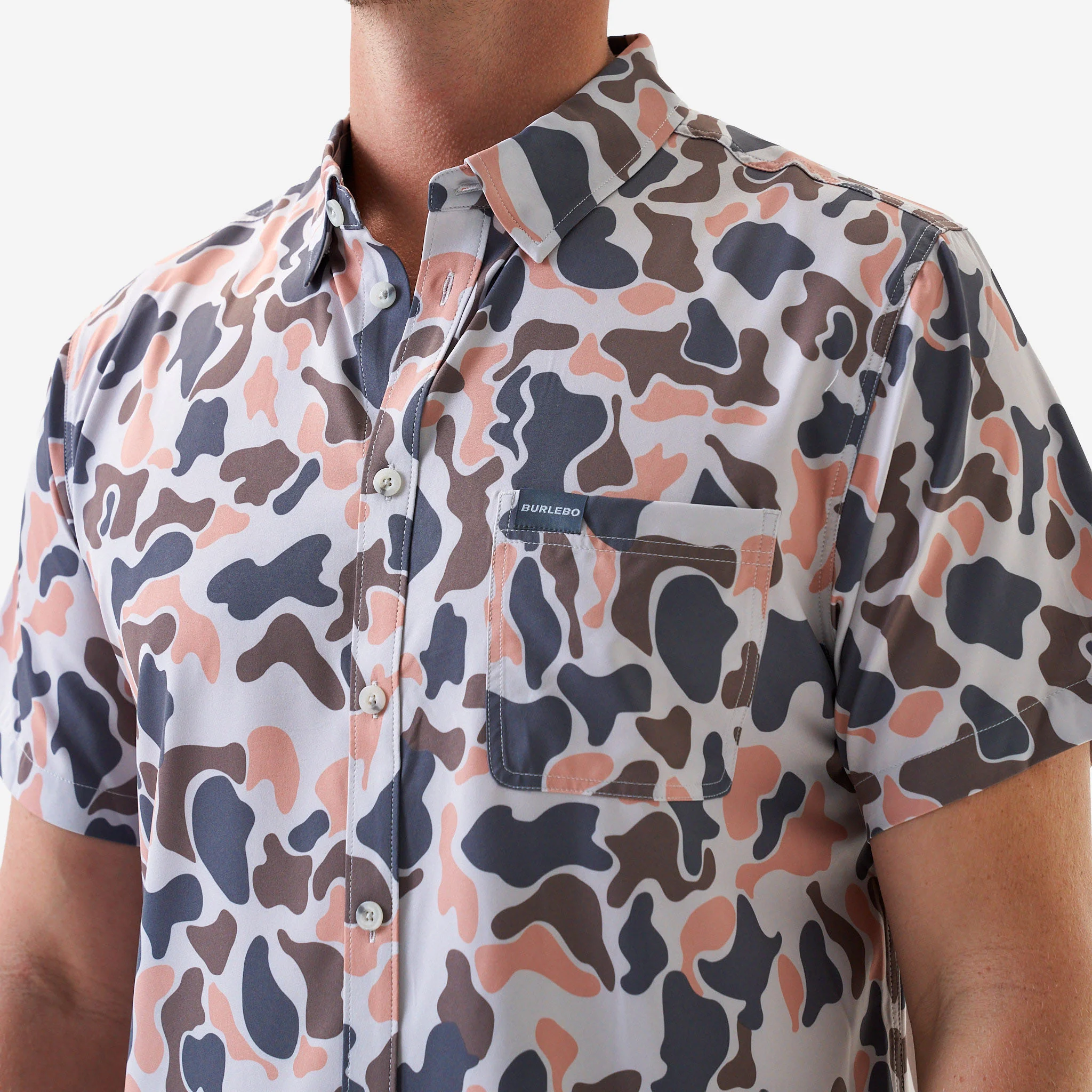 Performance Button Up - Vintage Camo - Image 3