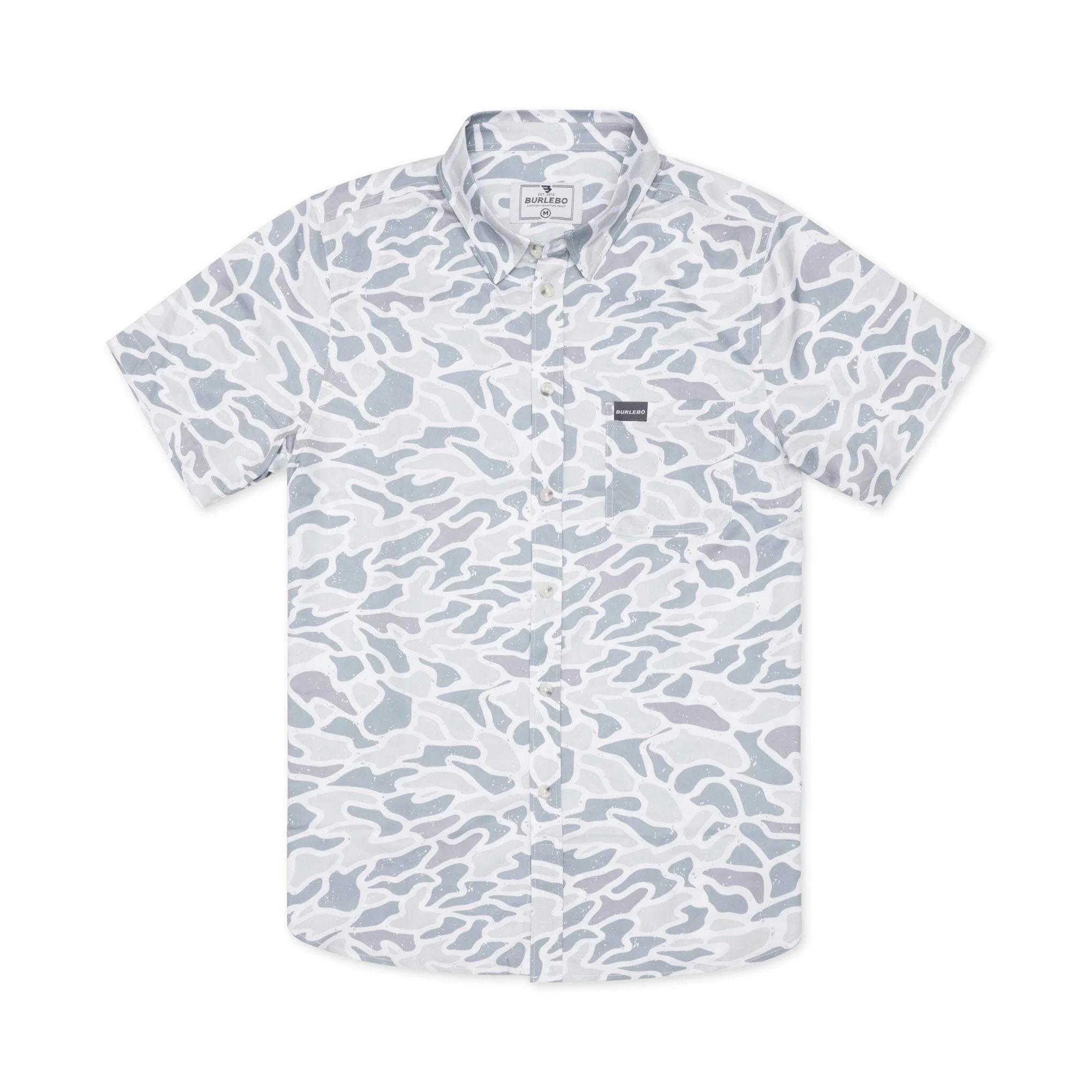 Performance Button Up - White Camo - Image 5