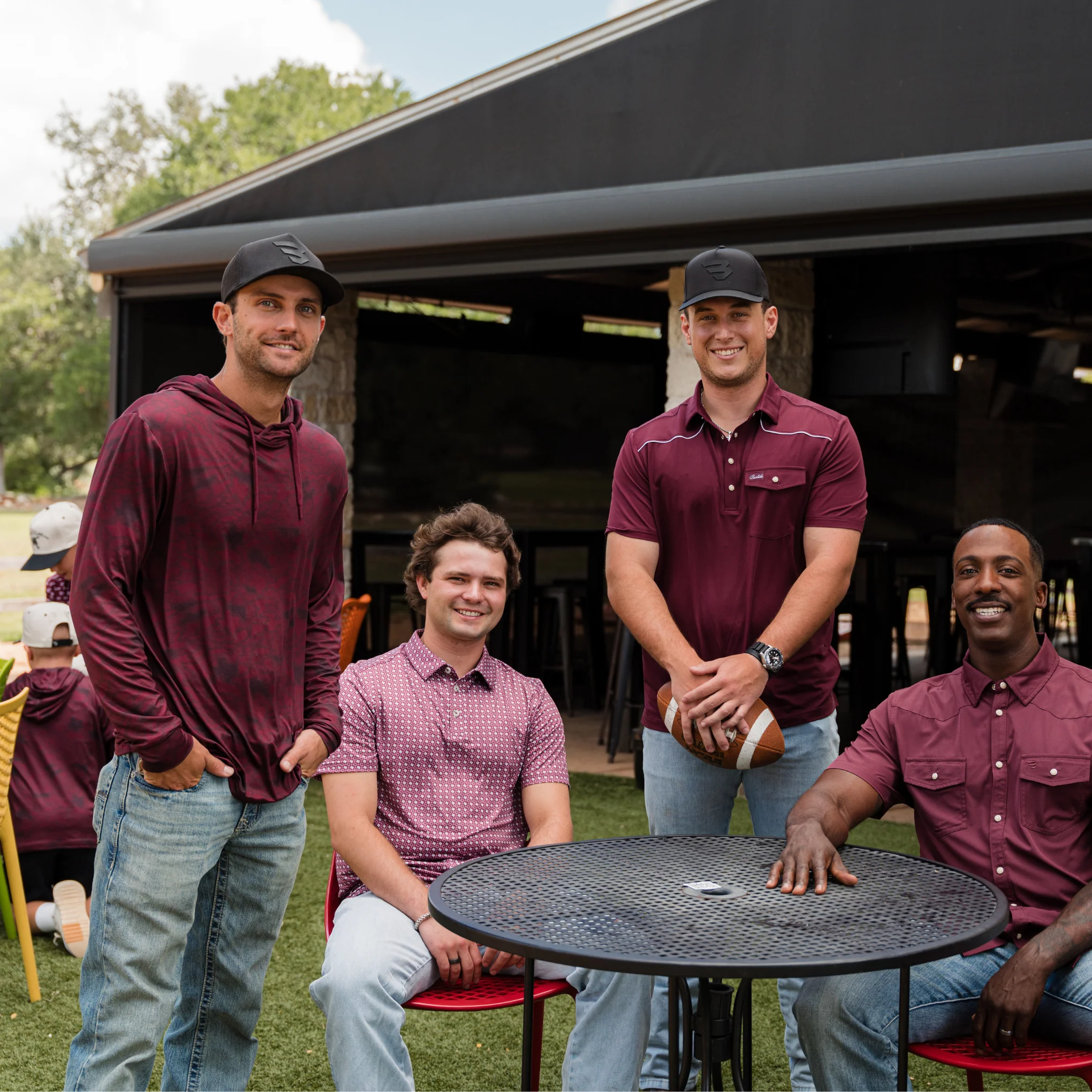 Performance Hoodie - Maroon Texas Camo - Image 4