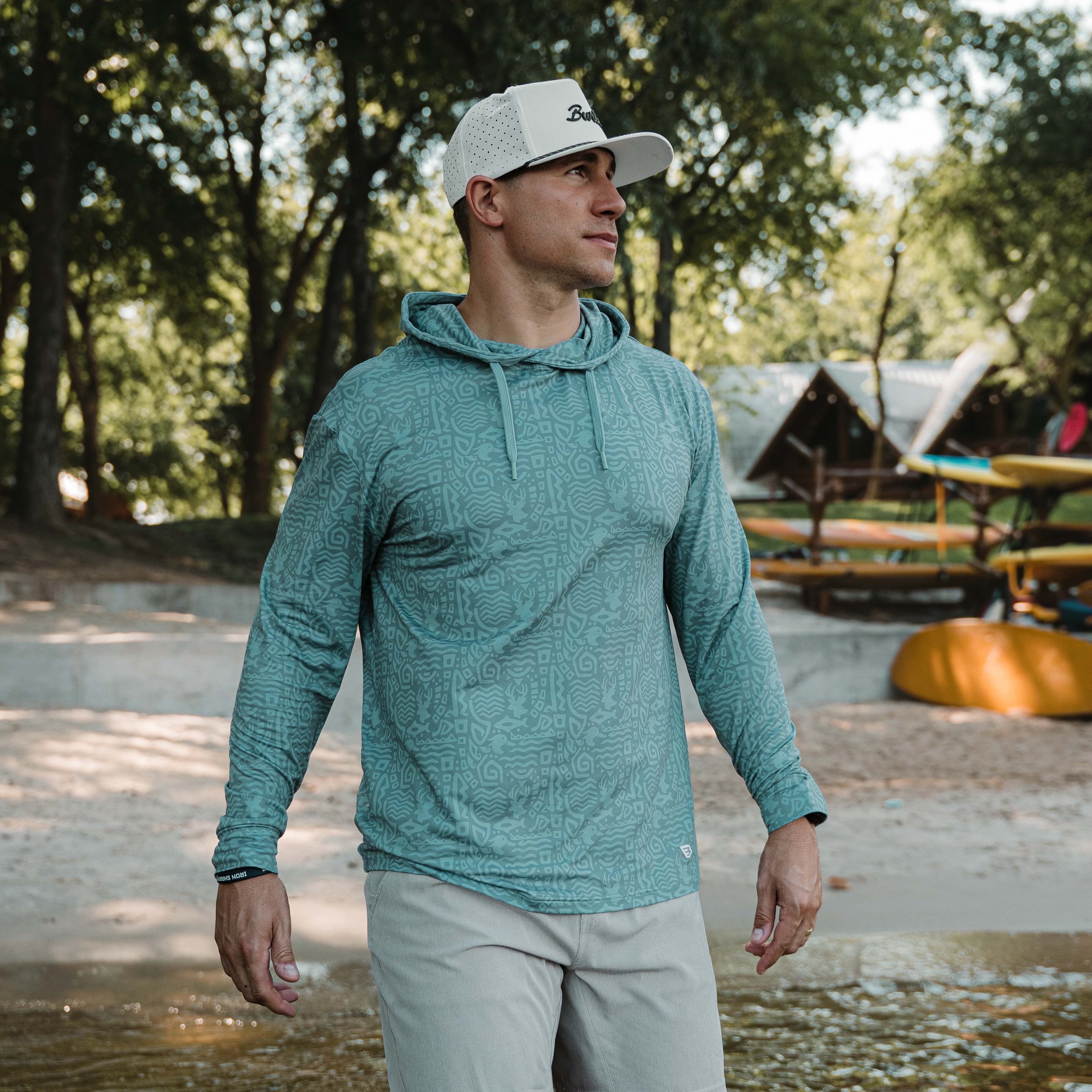 Performance Hoodie - Mayan Outdoors - Sage - Image 6