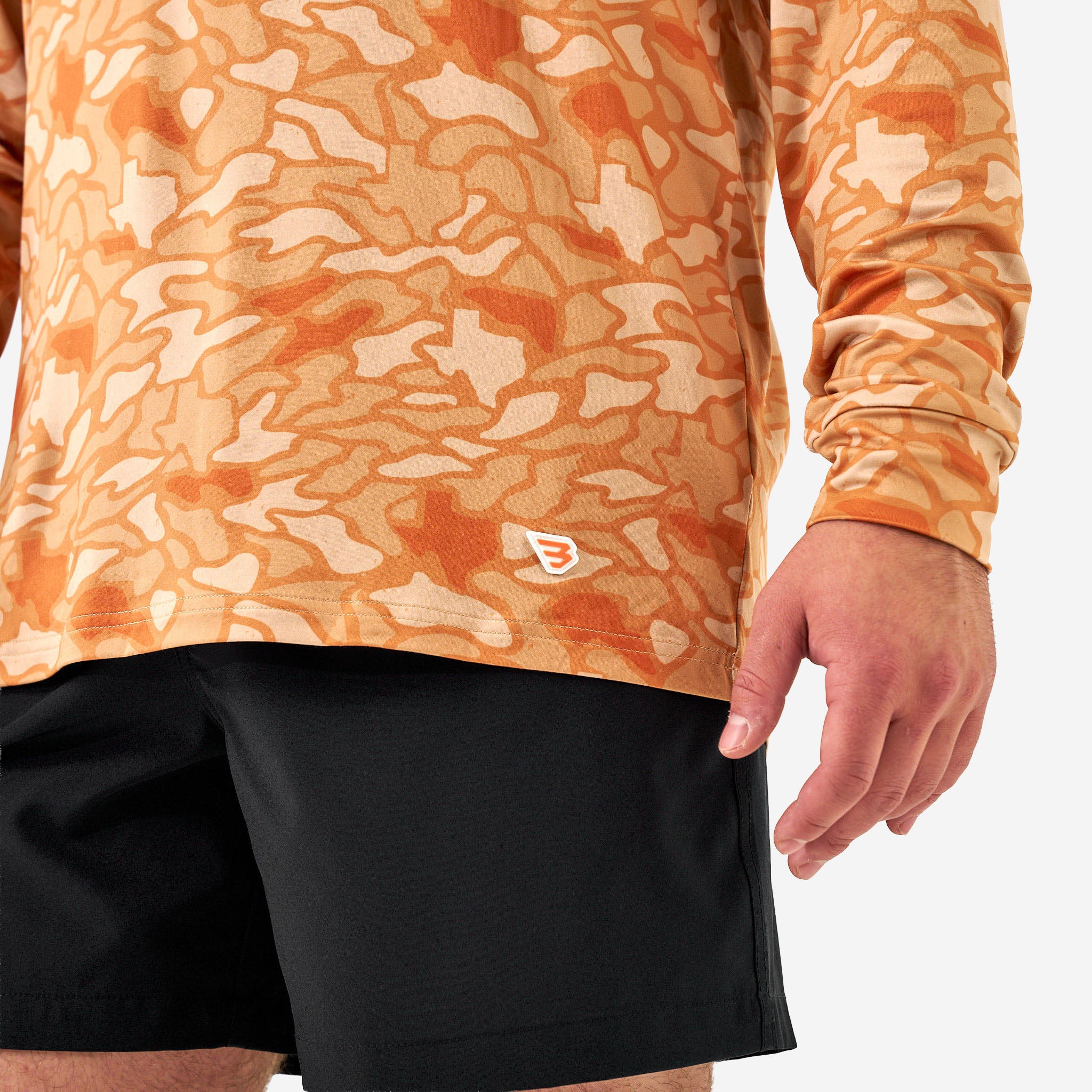 Performance Hoodie - Orange Texas Camo - Image 6