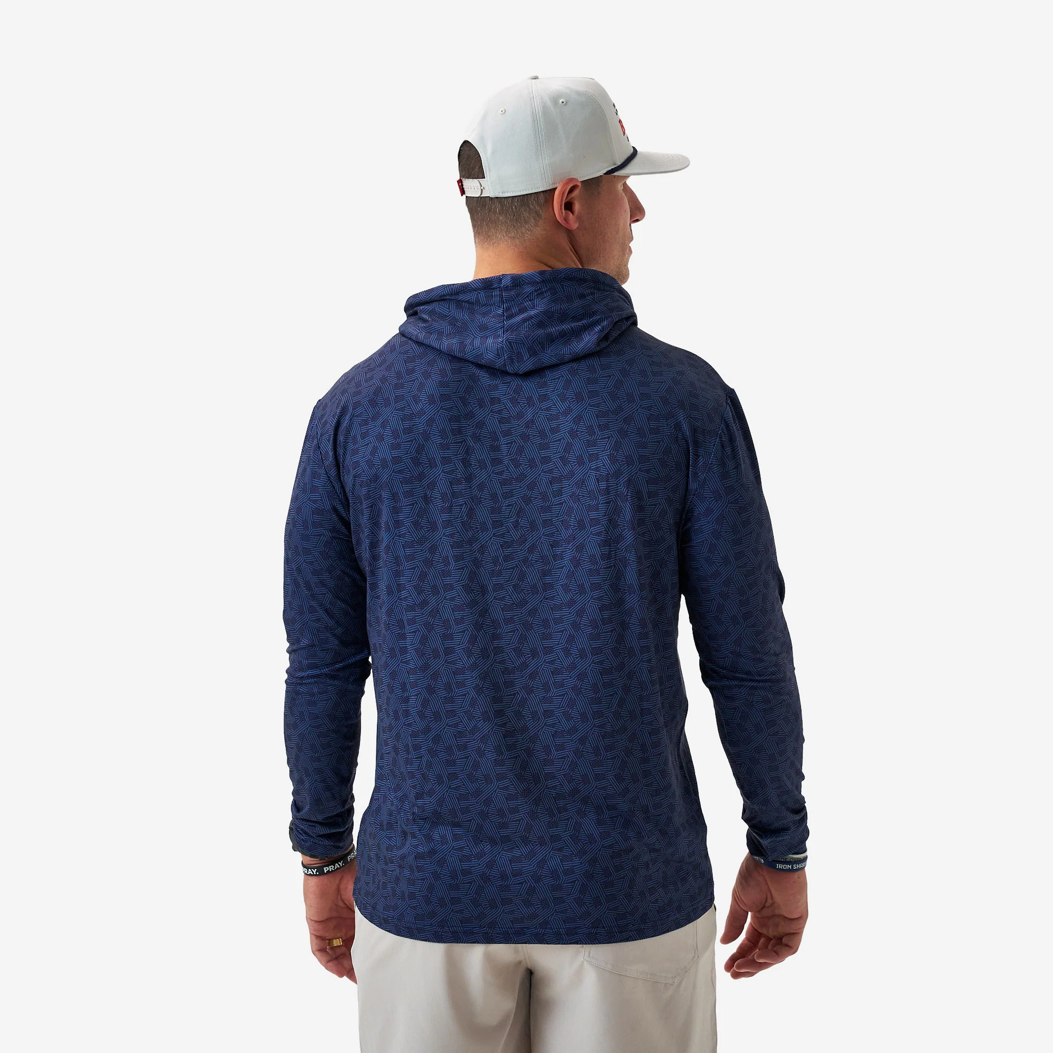 Performance Hoodie - Stars and Stripes - Navy - Image 4