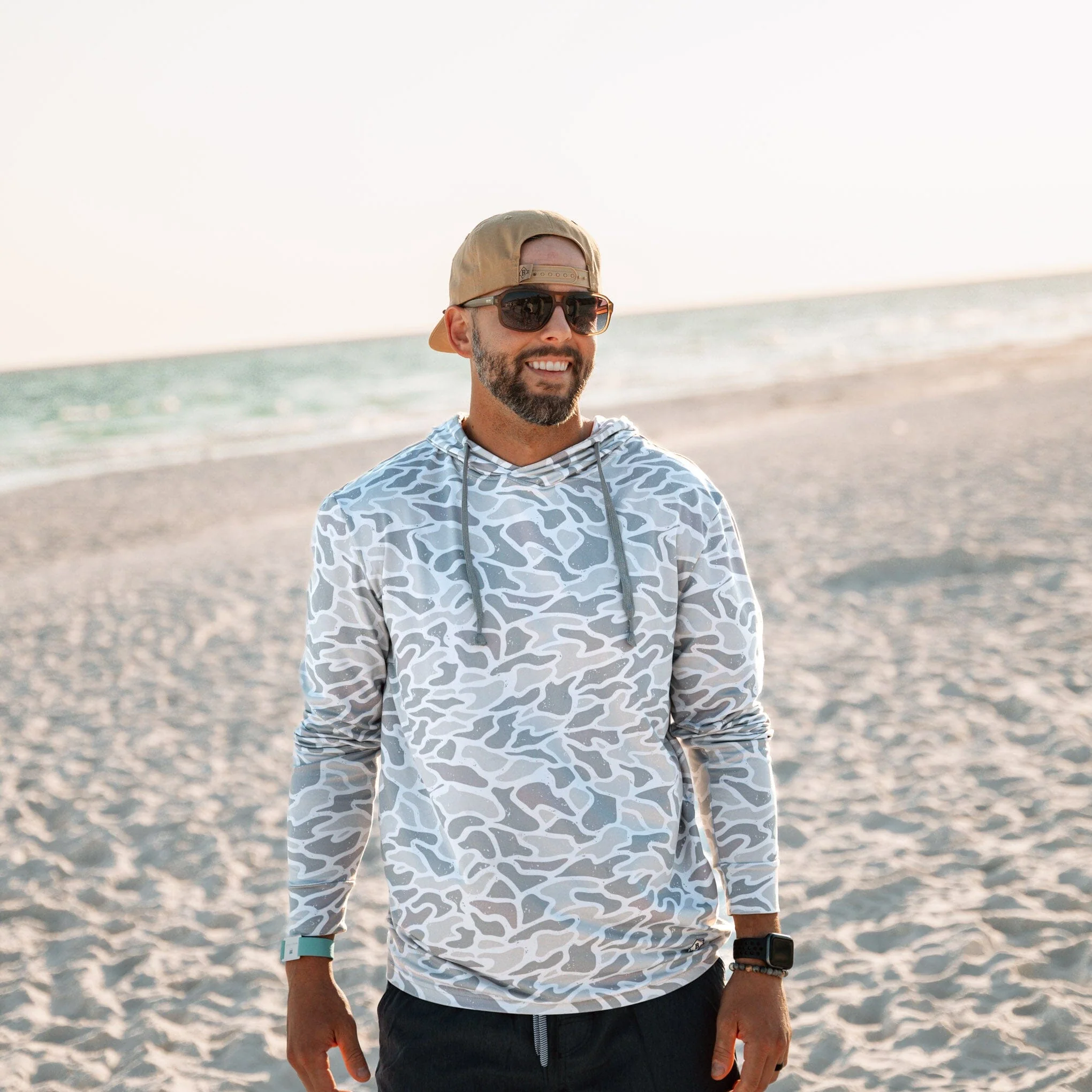Performance Hoodie - White Camo - Image 4
