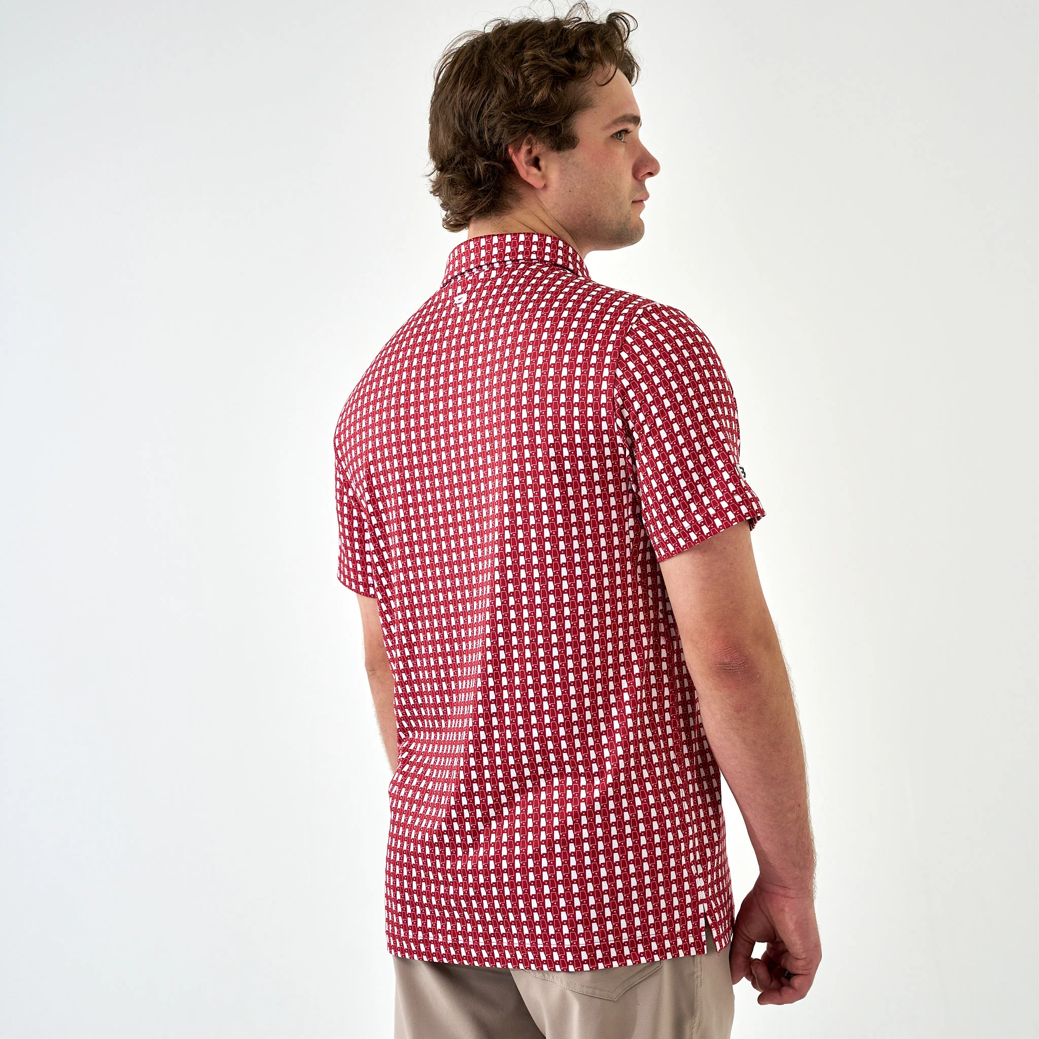 Performance Polo - Alabama - Crimson - Image 4