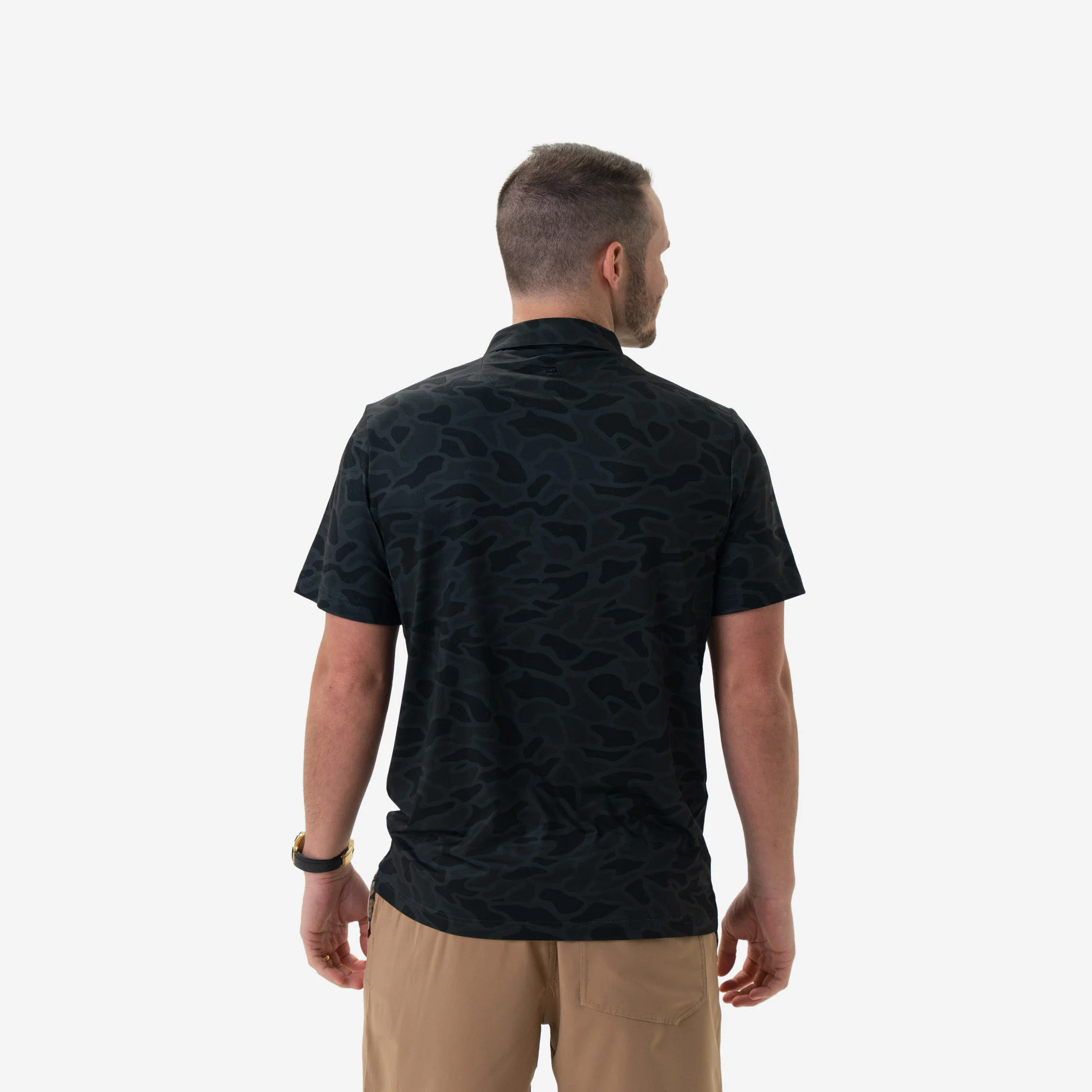 Performance Polo - Black Camo - Image 3