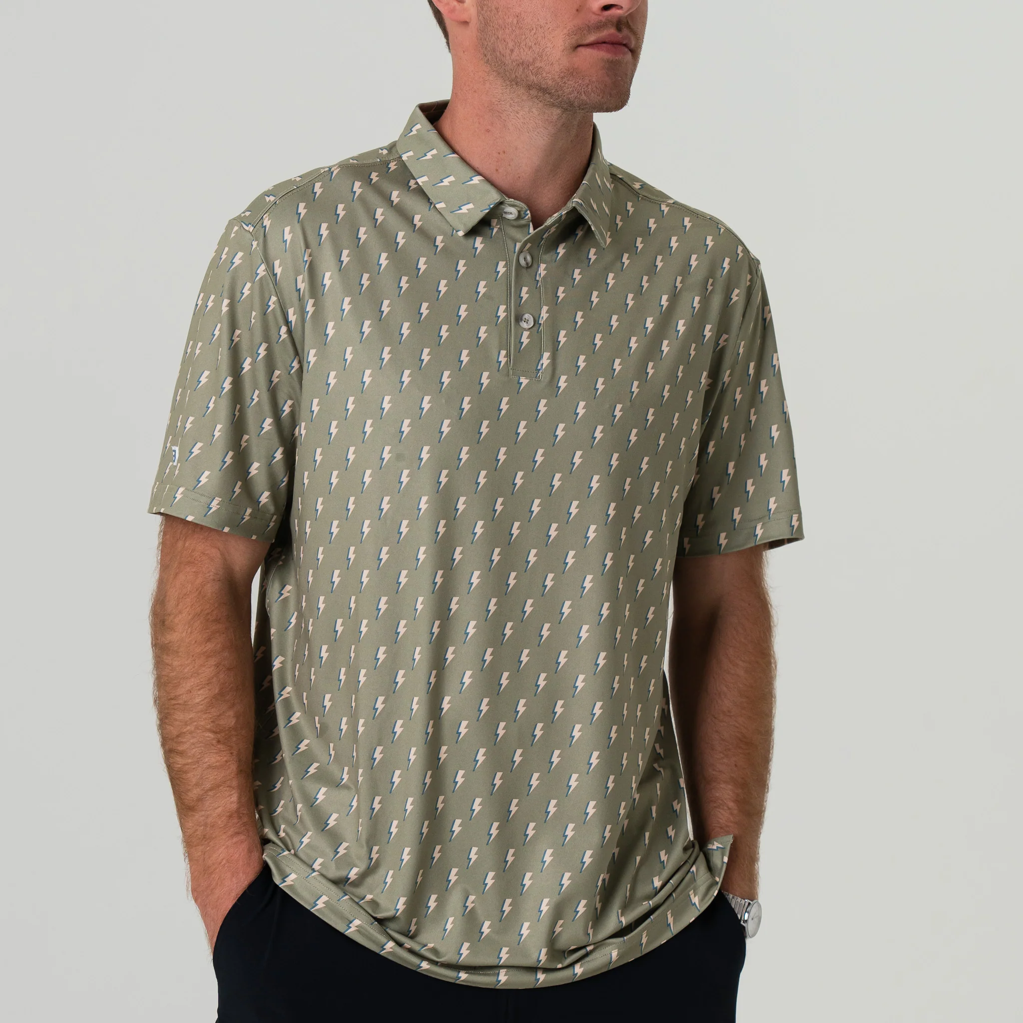Performance Polo - Sage Lightning