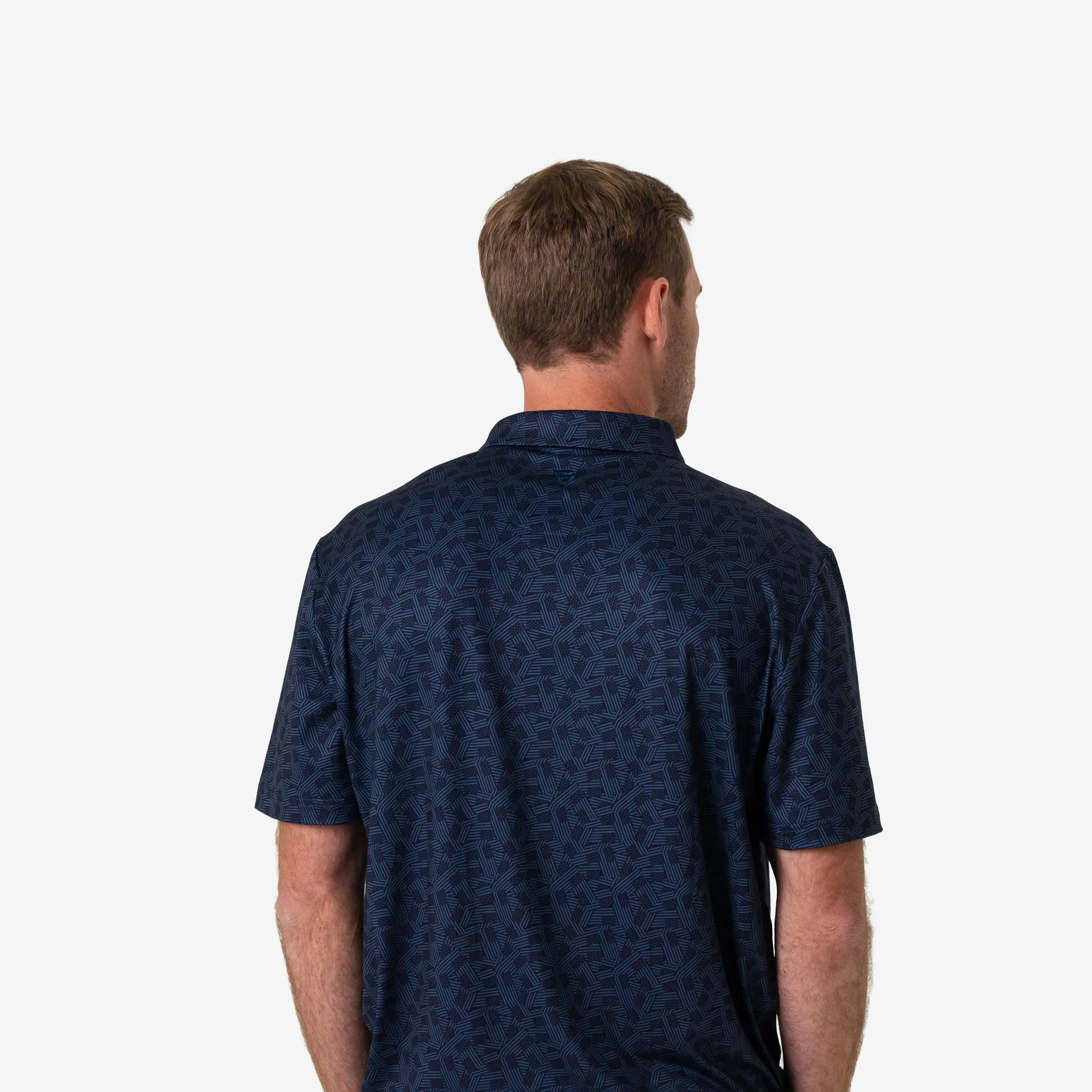 Performance Polo - Stars and Stripes - Navy - Image 4
