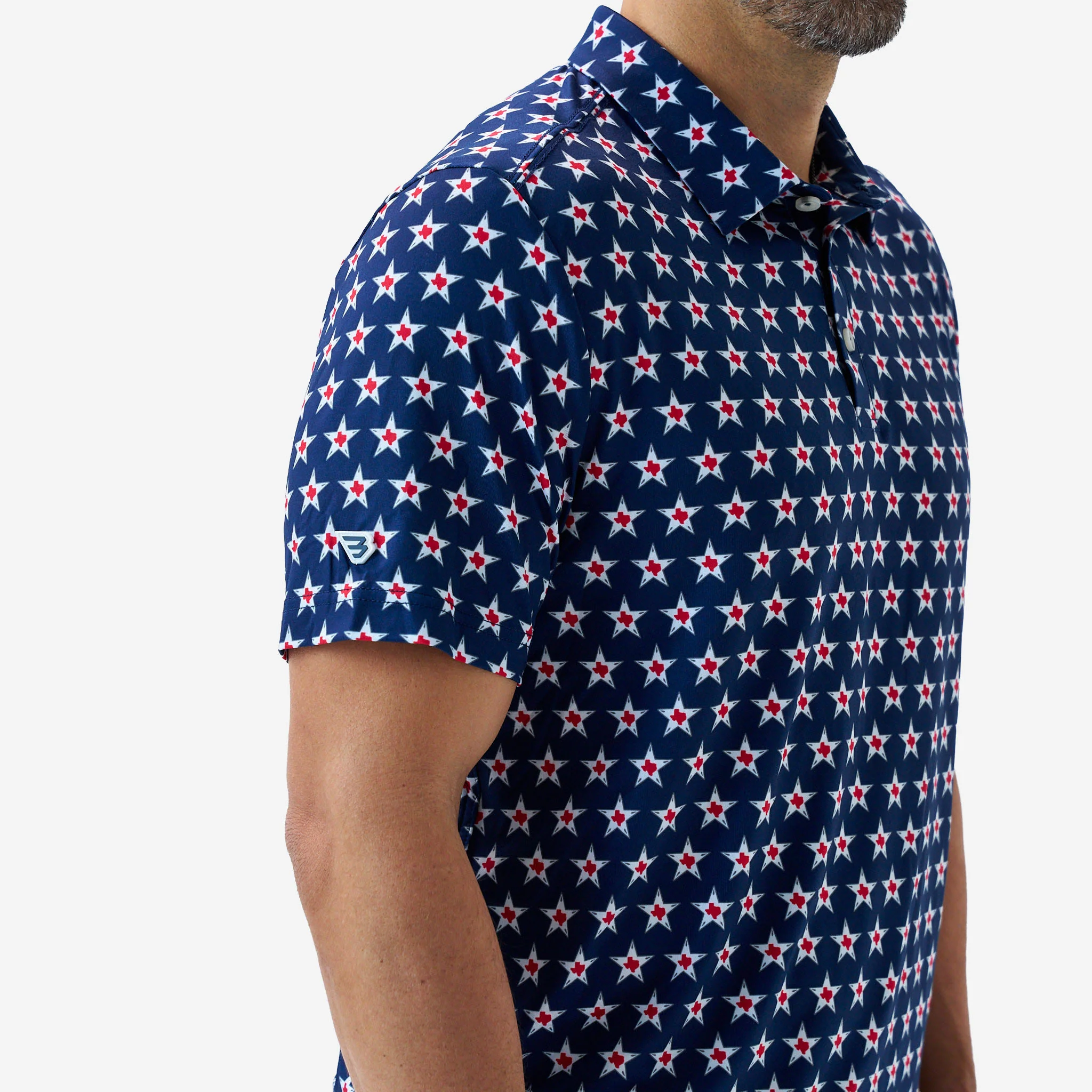 Performance Polo - Texas Vintage - Navy - Image 6