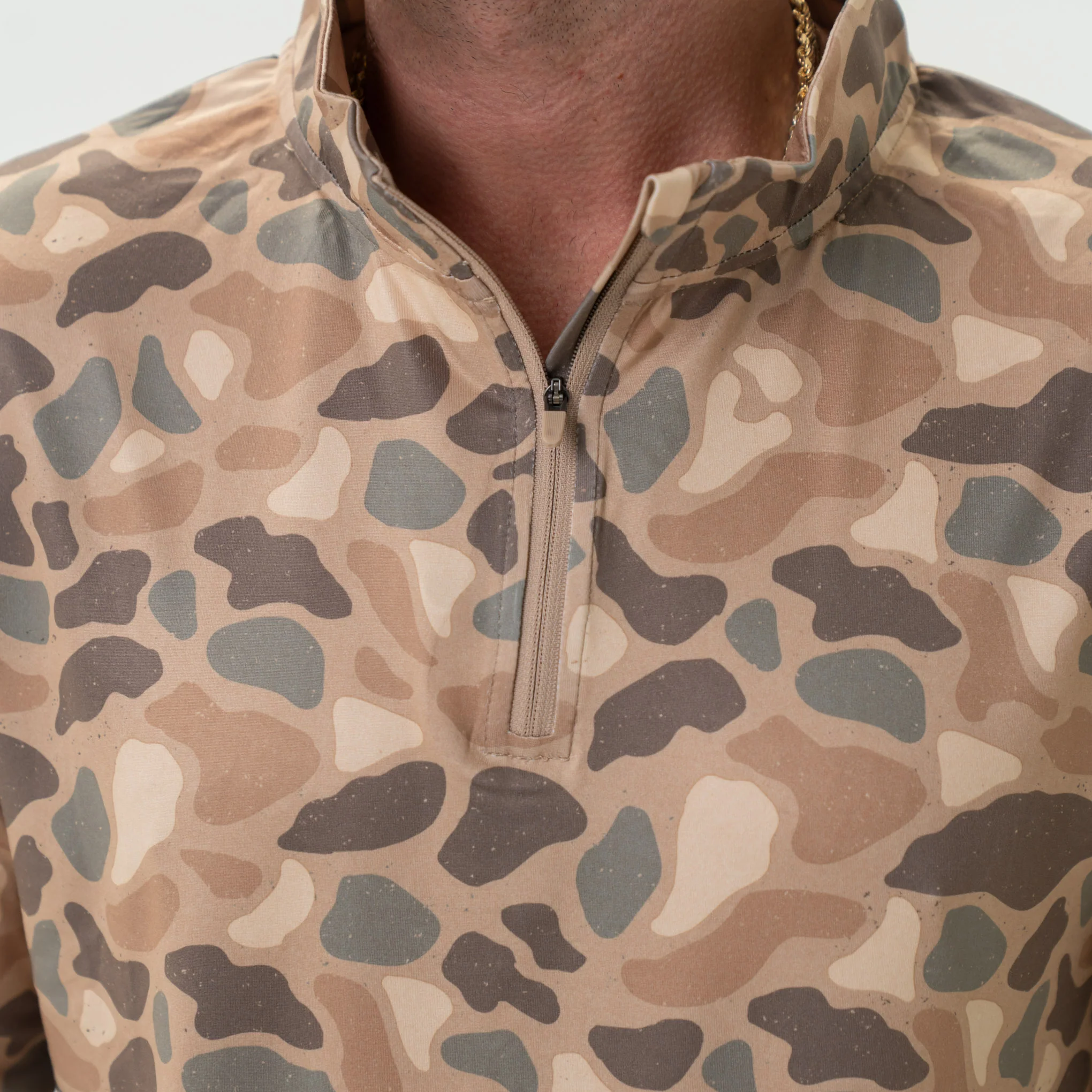 Performance Quarter Zip - Pintail Camo - Image 4