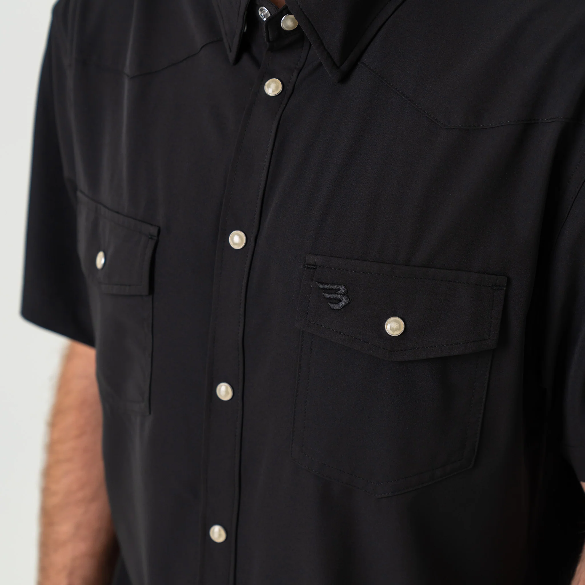 Performance Western Shirt -  Black - Image 7