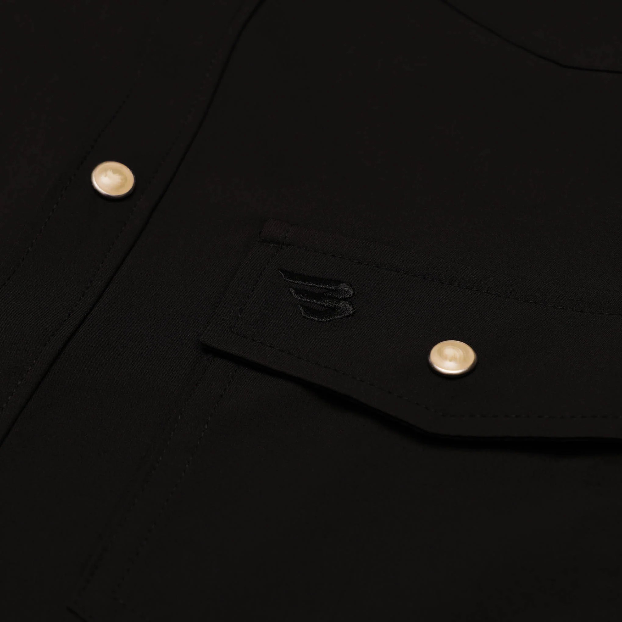 Performance Western Shirt -  Black - Image 9