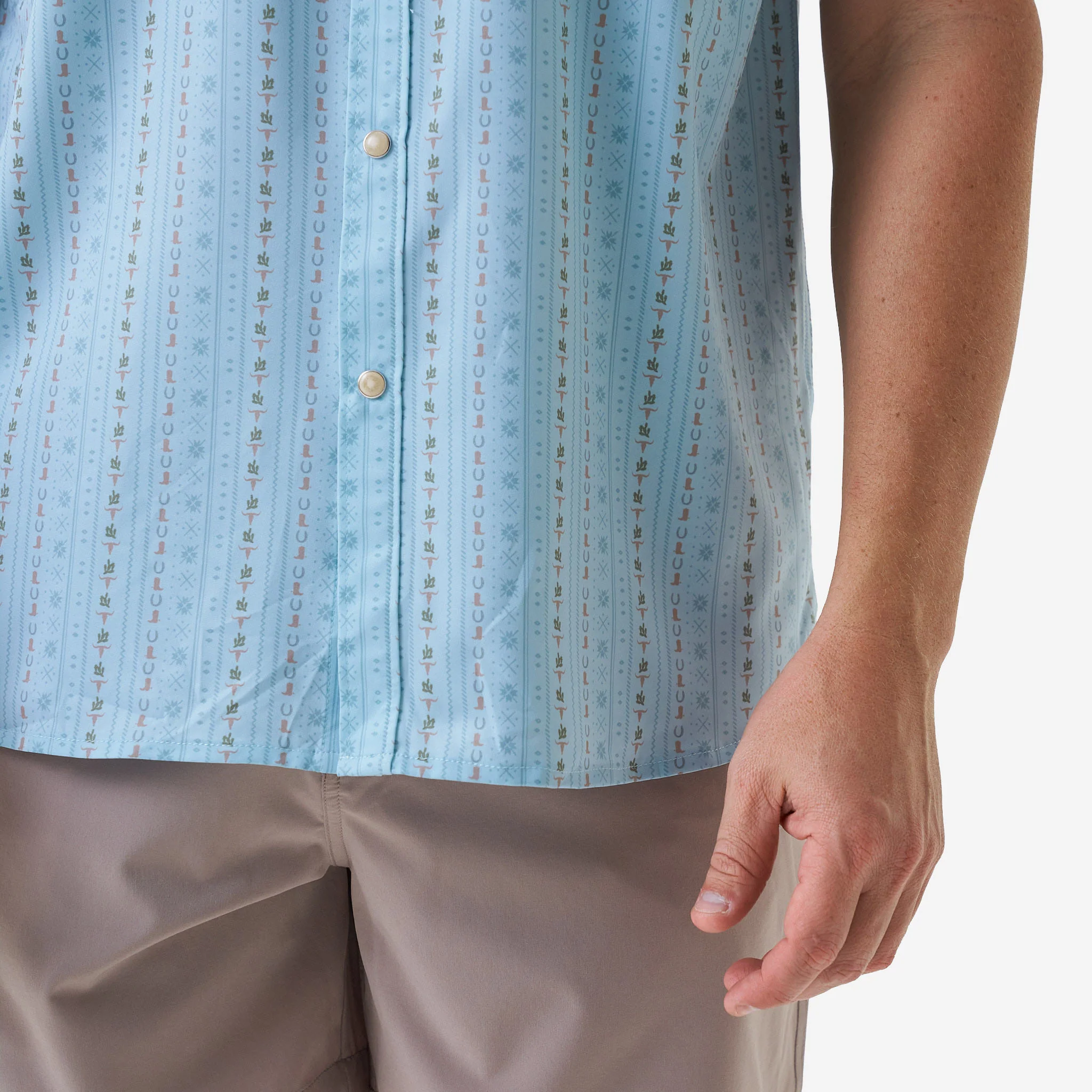 Performance Western Shirt - BURLEBO Ranch - Blue Jean - Image 8