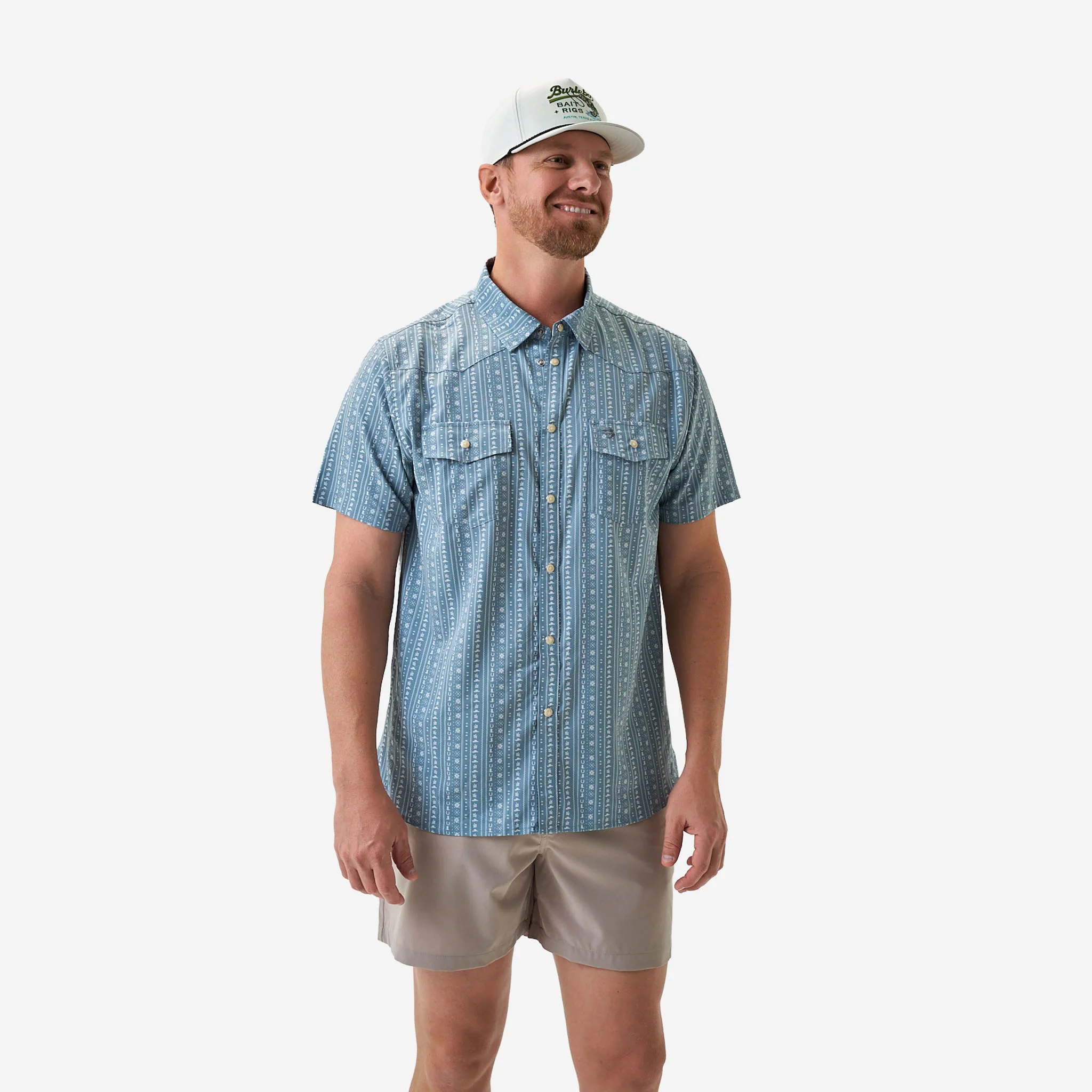 Performance Western Shirt - BURLEBO Ranch - Sage - Image 8