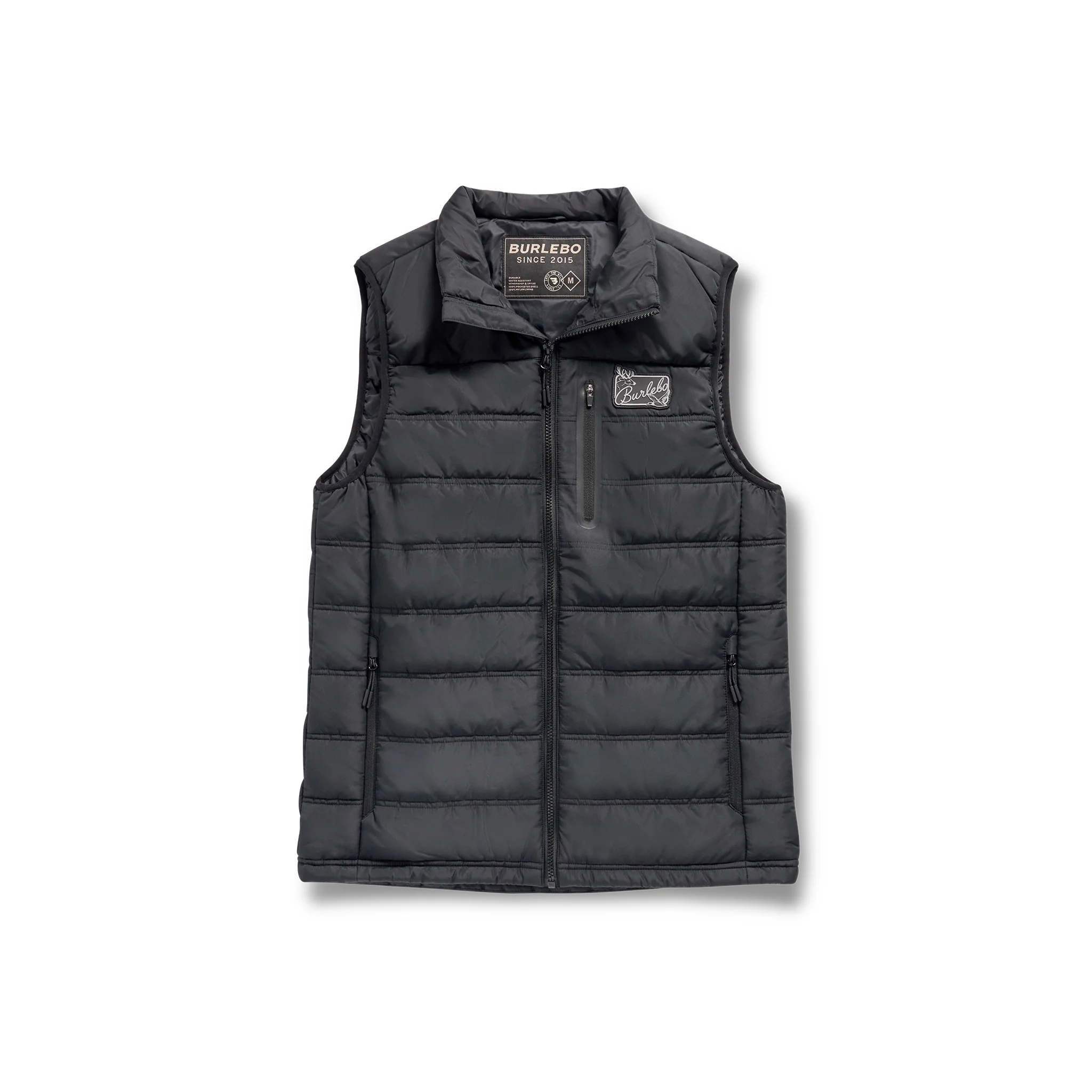 Puffer Vest - Black - Image 4