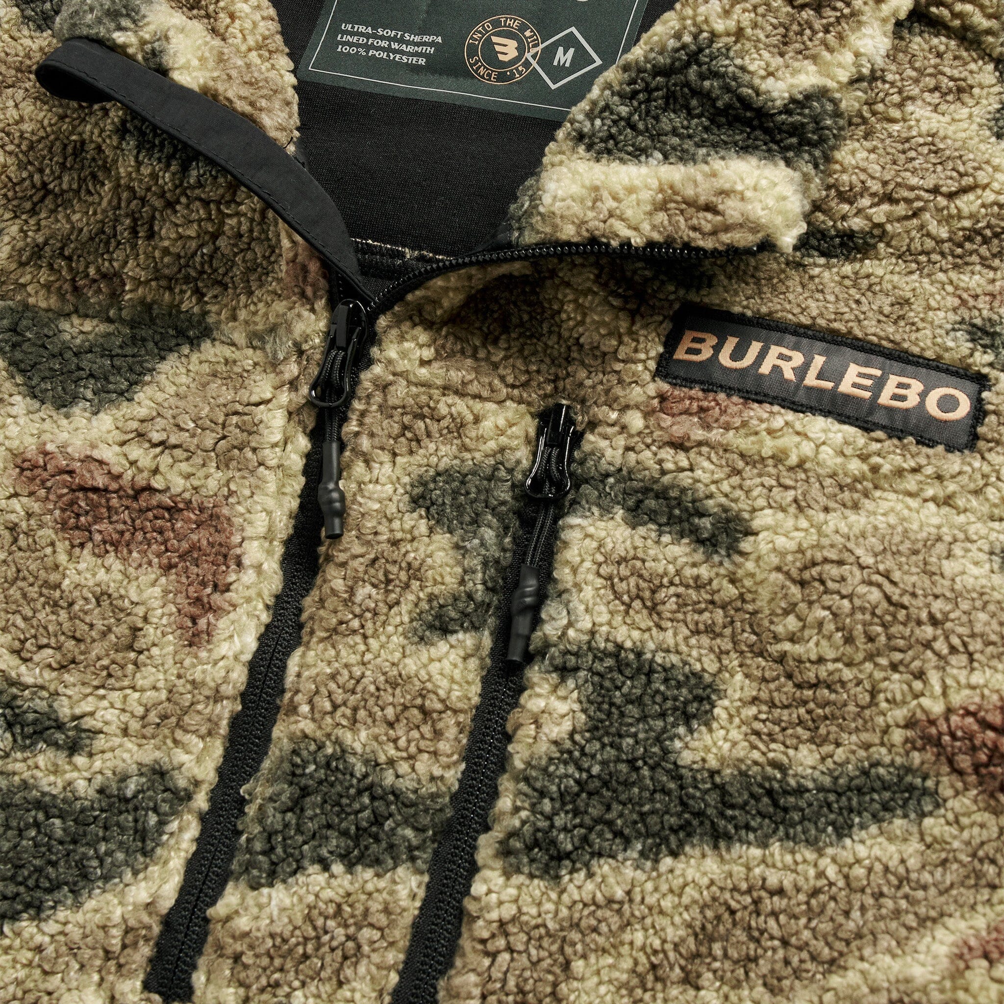 Sherpa - Quarter Zip - Rocky Mountain Camo - Image 10