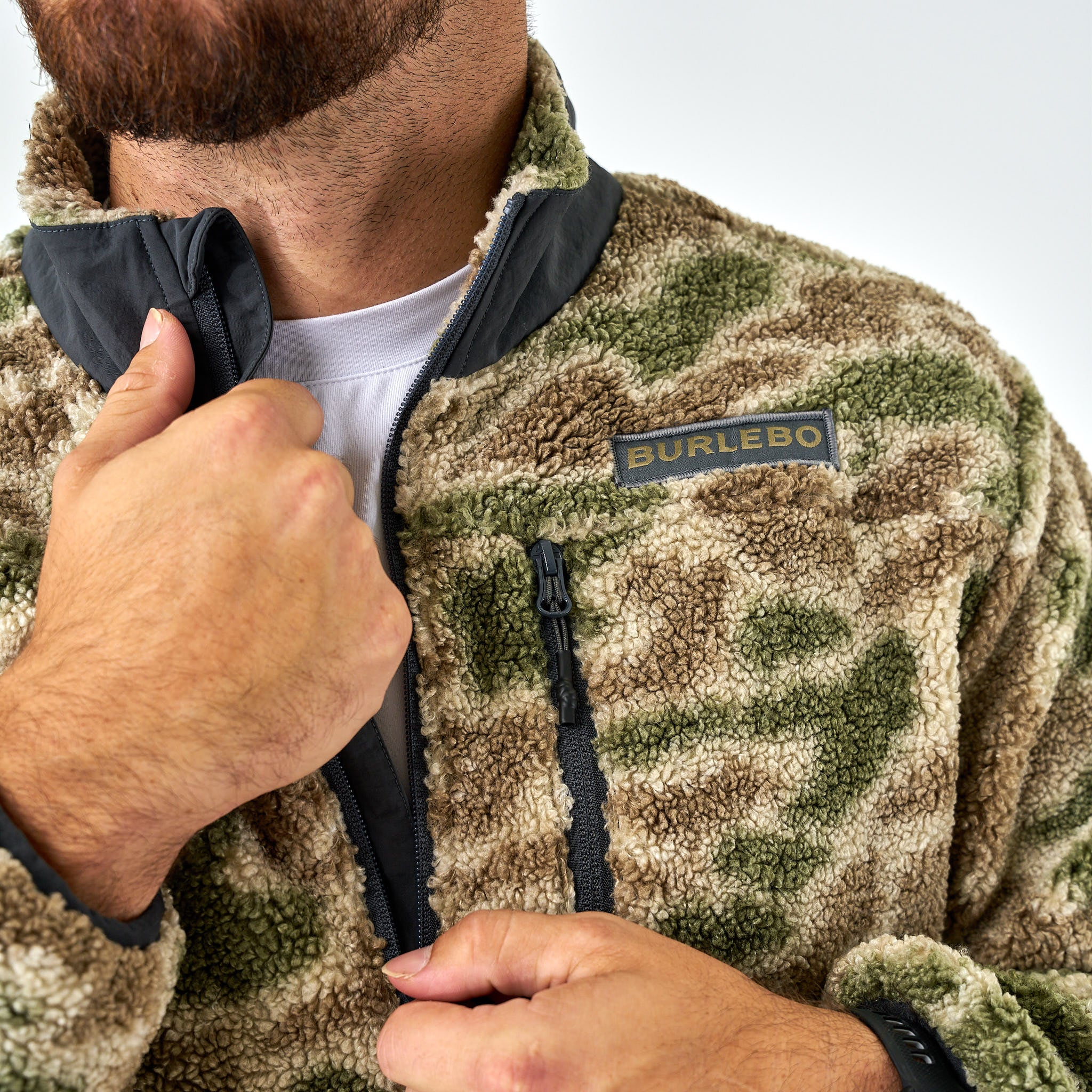 Sherpa - Quarter Zip - Alpine Camo - Image 3