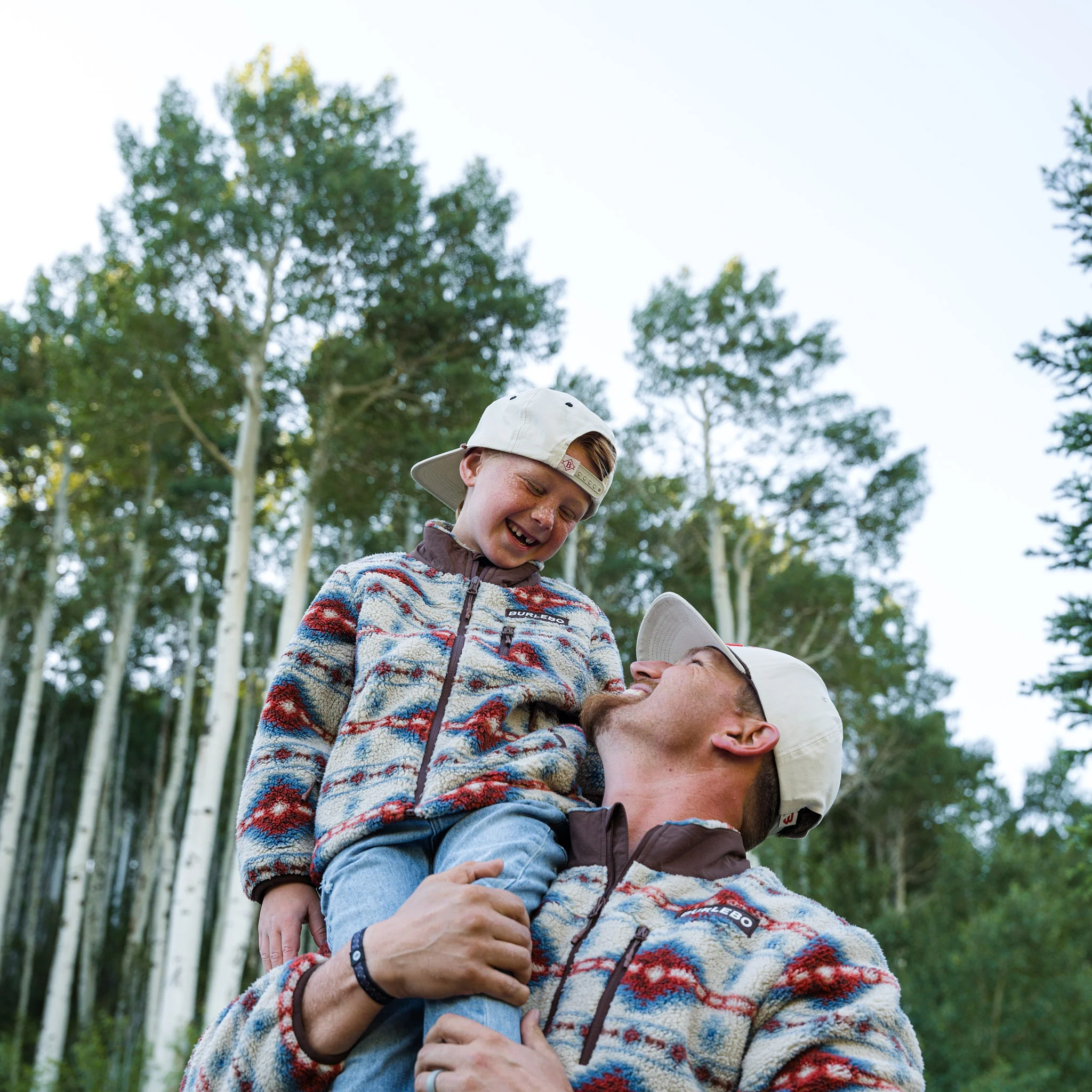 Youth Mountain Fleece Sherpa - Full Zip Jacket - Arizona Aztec - Image 3