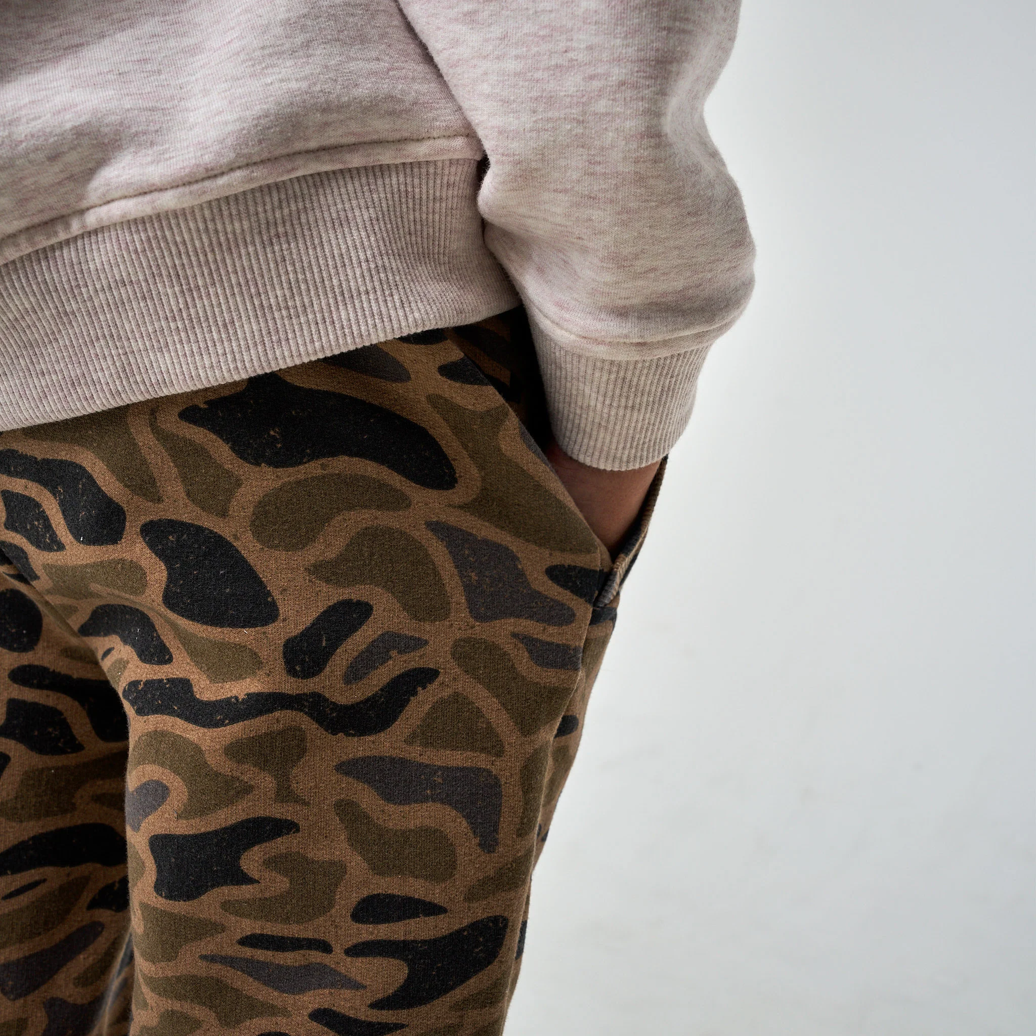 Youth Fleece Jogger - Gauge Camo - Image 3