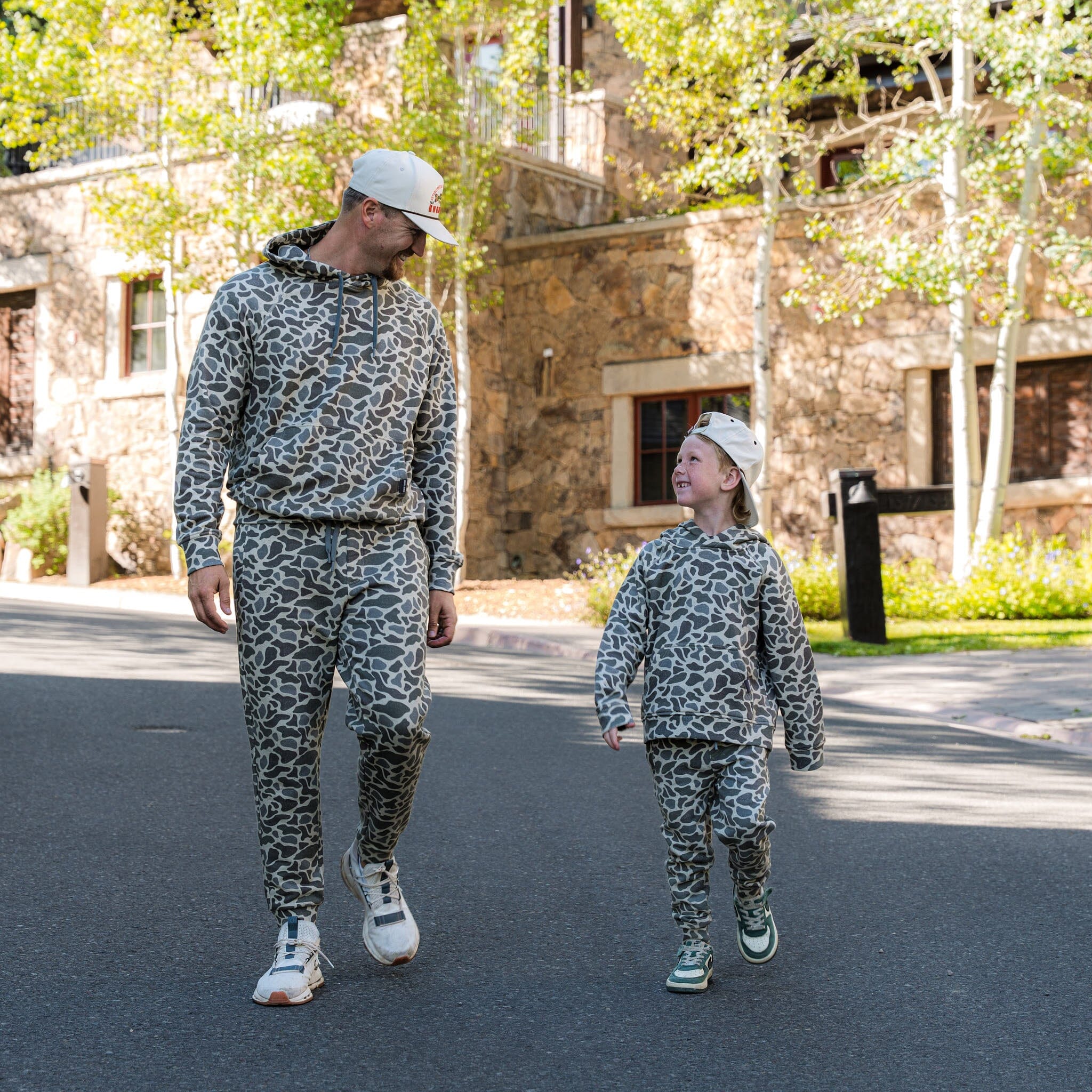 Youth Fleece Jogger - Classic Deer Camo - Image 2