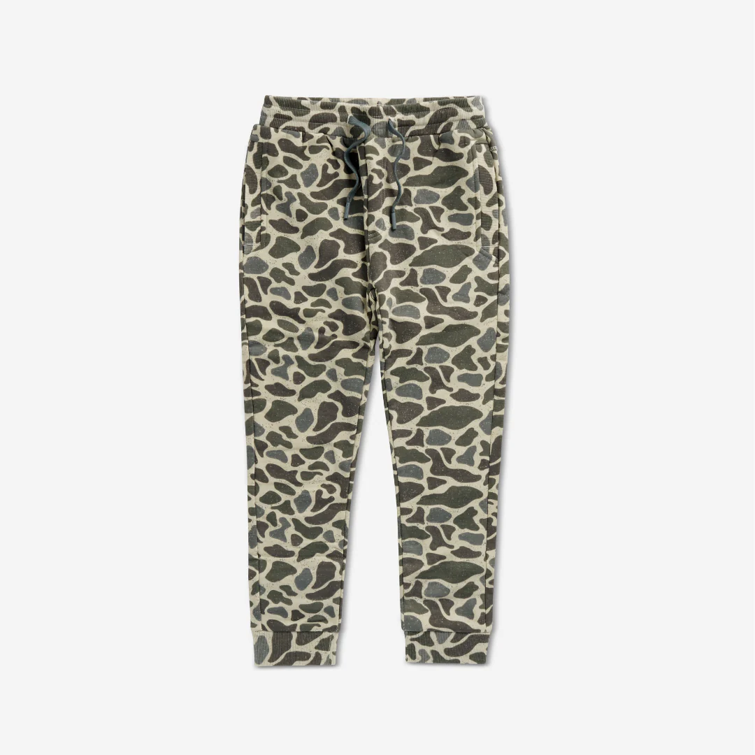 Youth Fleece Jogger - Classic Deer Camo - Image 4