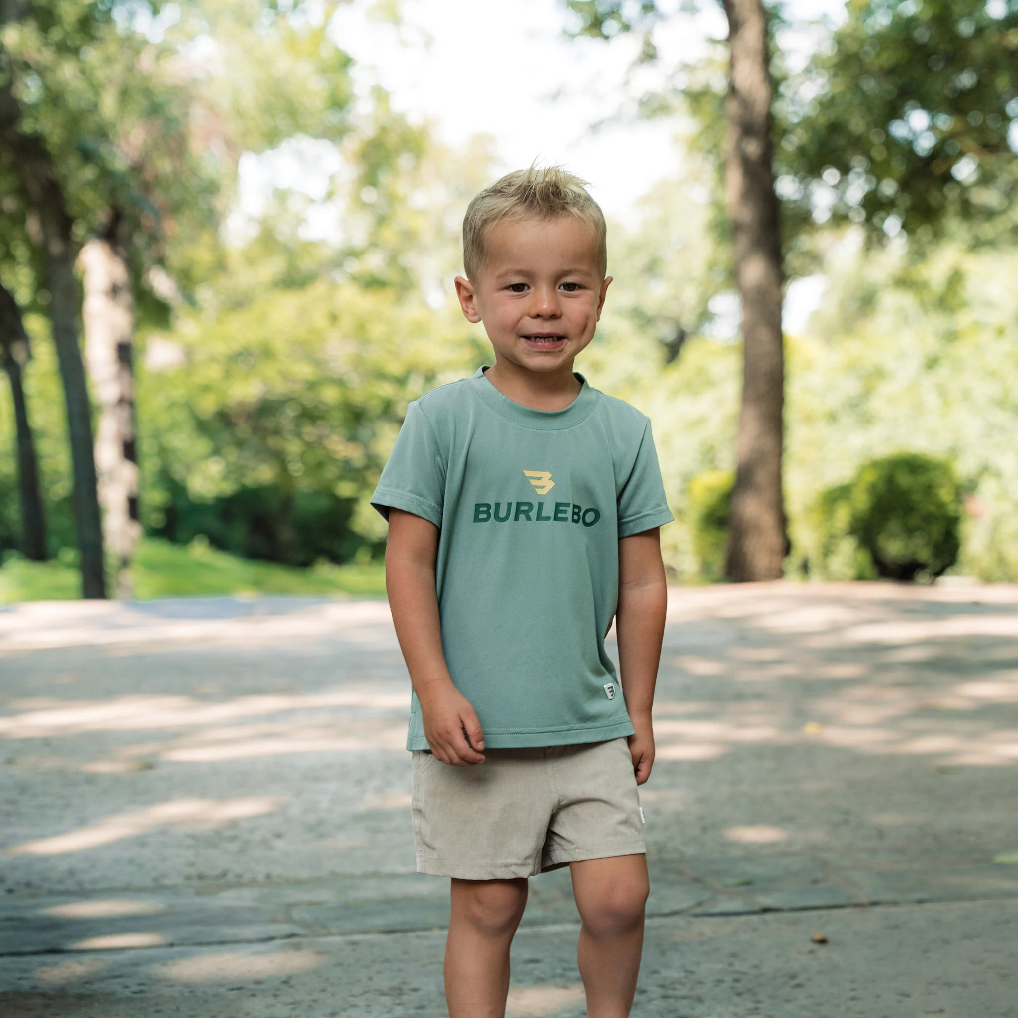Youth Go To Tee Prepack - Flying B Logo - Navy & Sage - Image 2