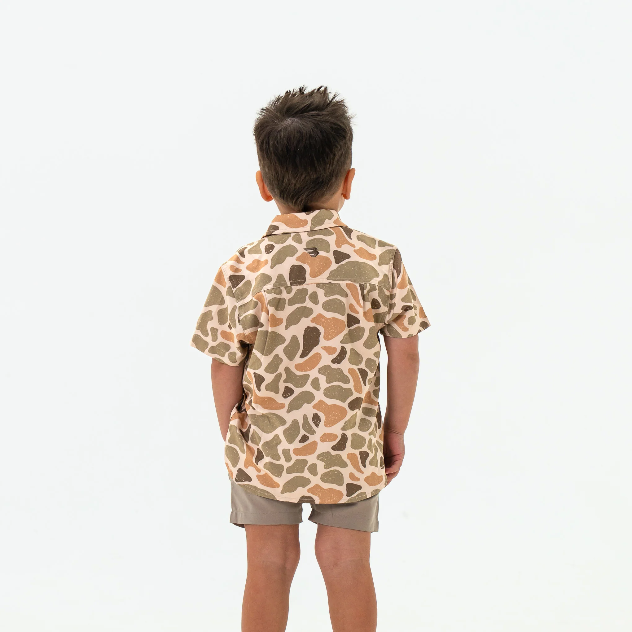 Youth Performance Button Up - Venado Camo - Image 4