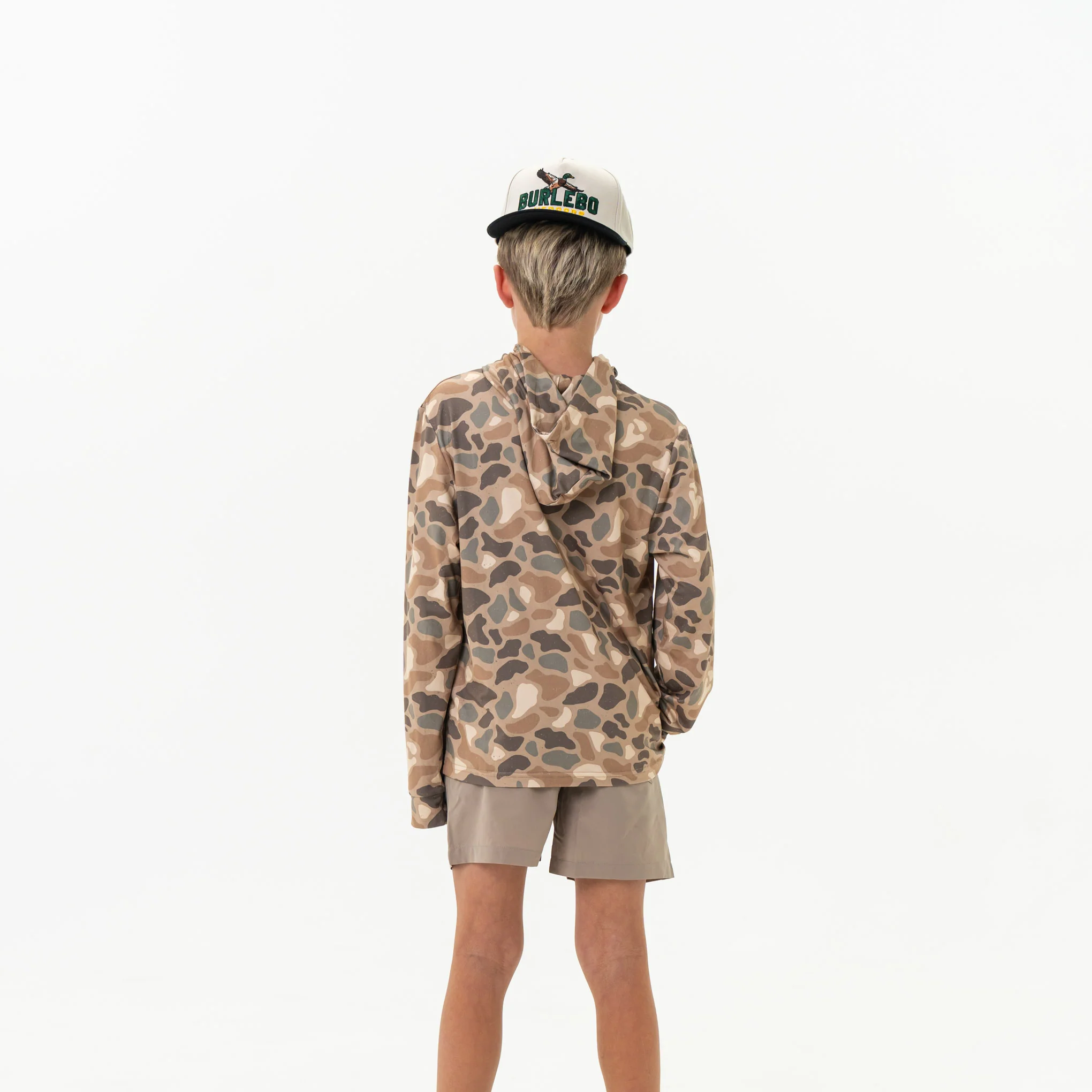 Youth Performance Hoodie - Pintail Camo - Image 3