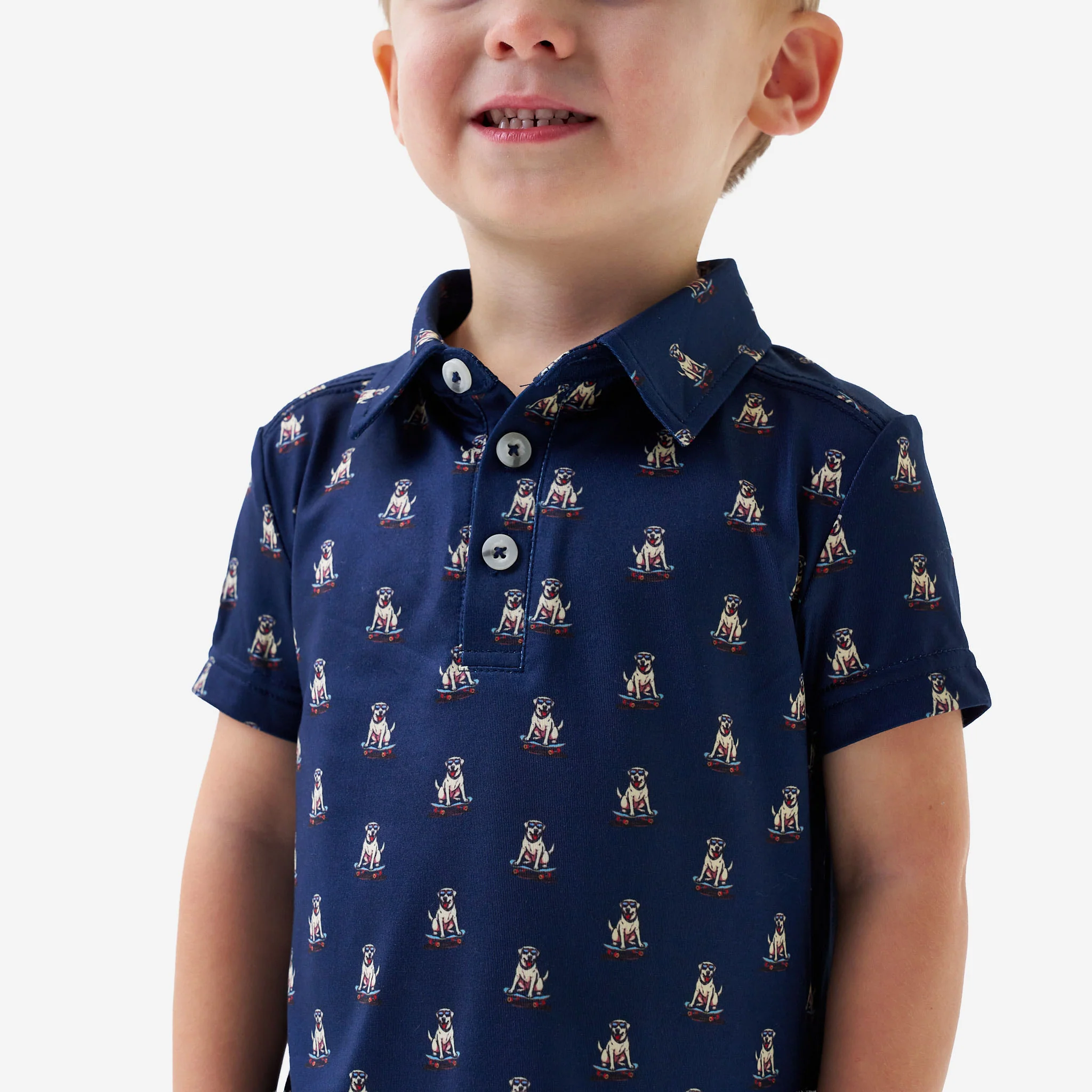 Youth Performance Polo - Skate Dog - Image 2