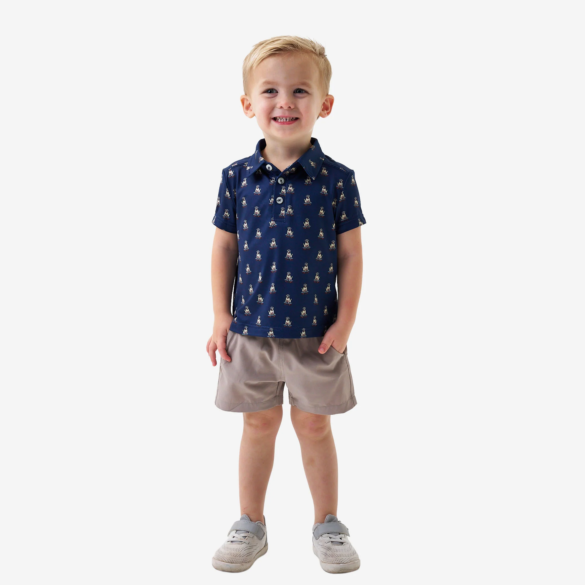 Youth Performance Polo - Skate Dog - Image 3