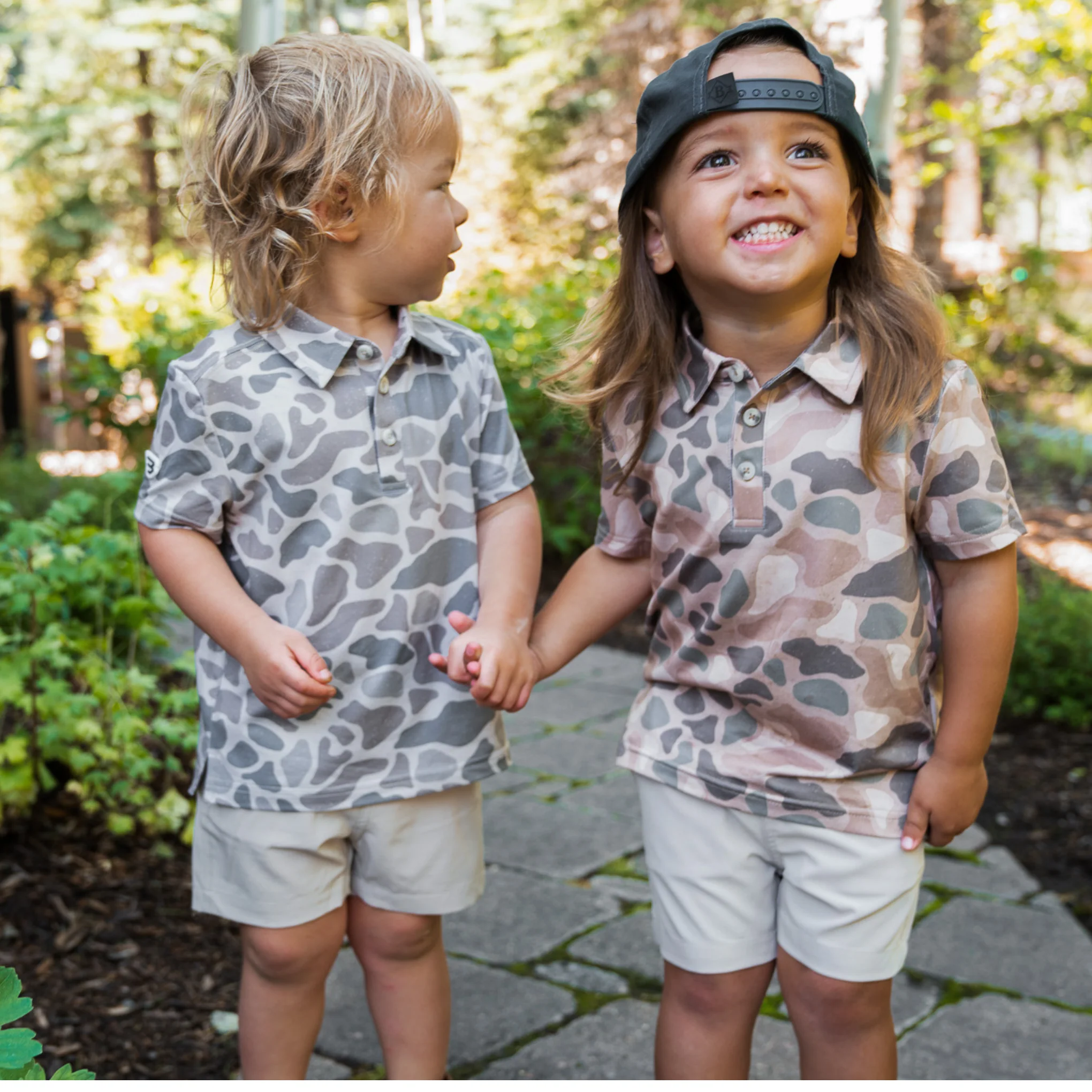 Youth Performance Polo - Pintail Camo - Image 6