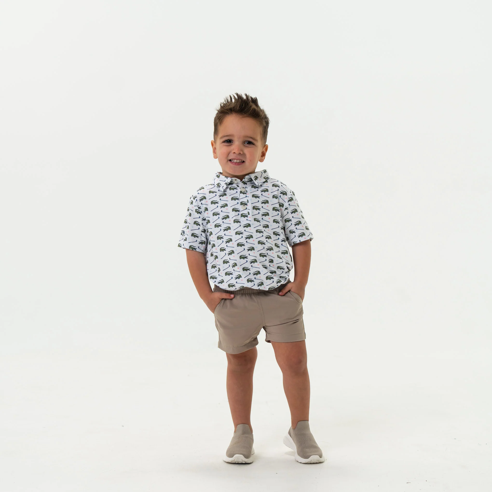 Youth Performance Polo - Tap It In - Image 4