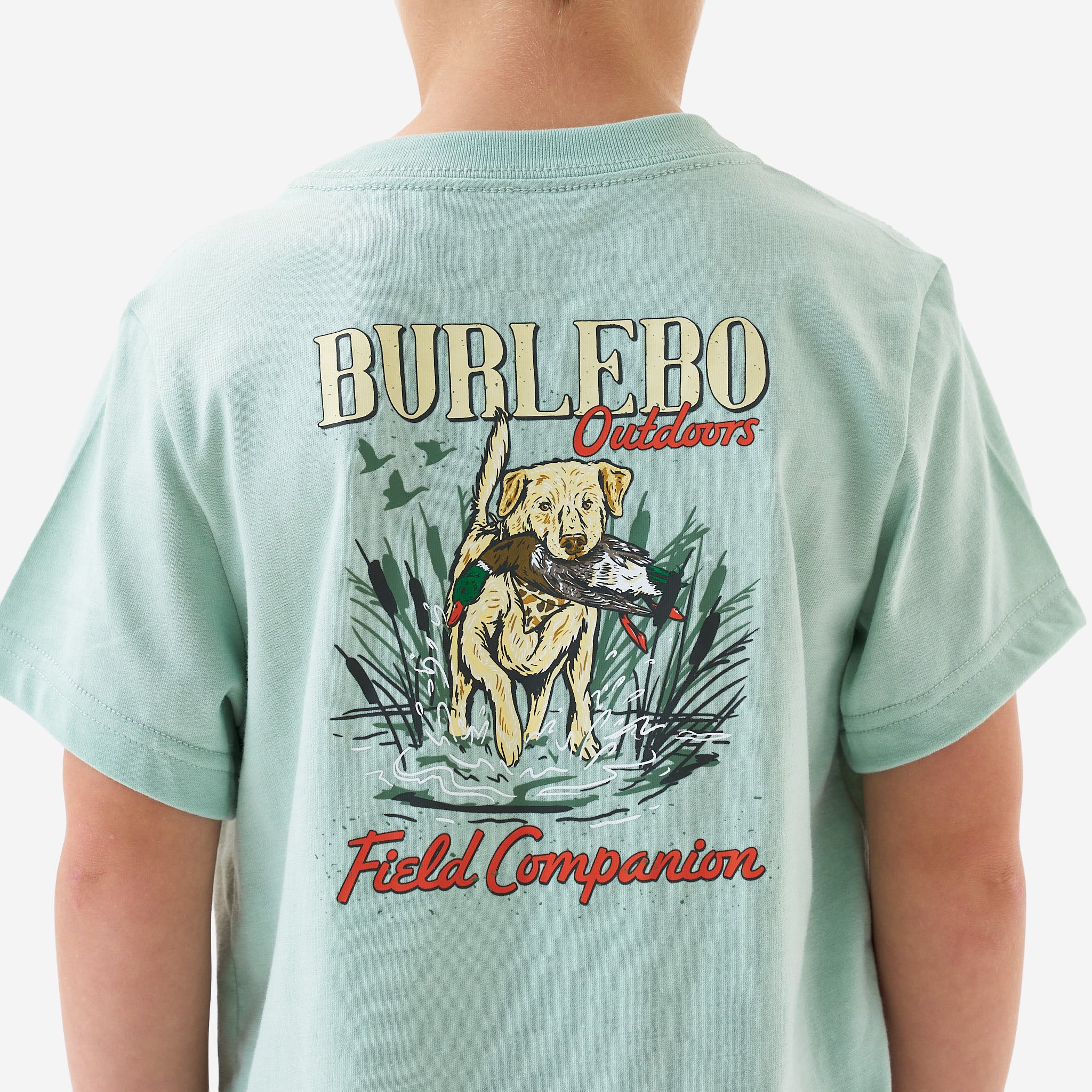 Youth Short Sleeve Tee - Field Companion - Sage - Image 5