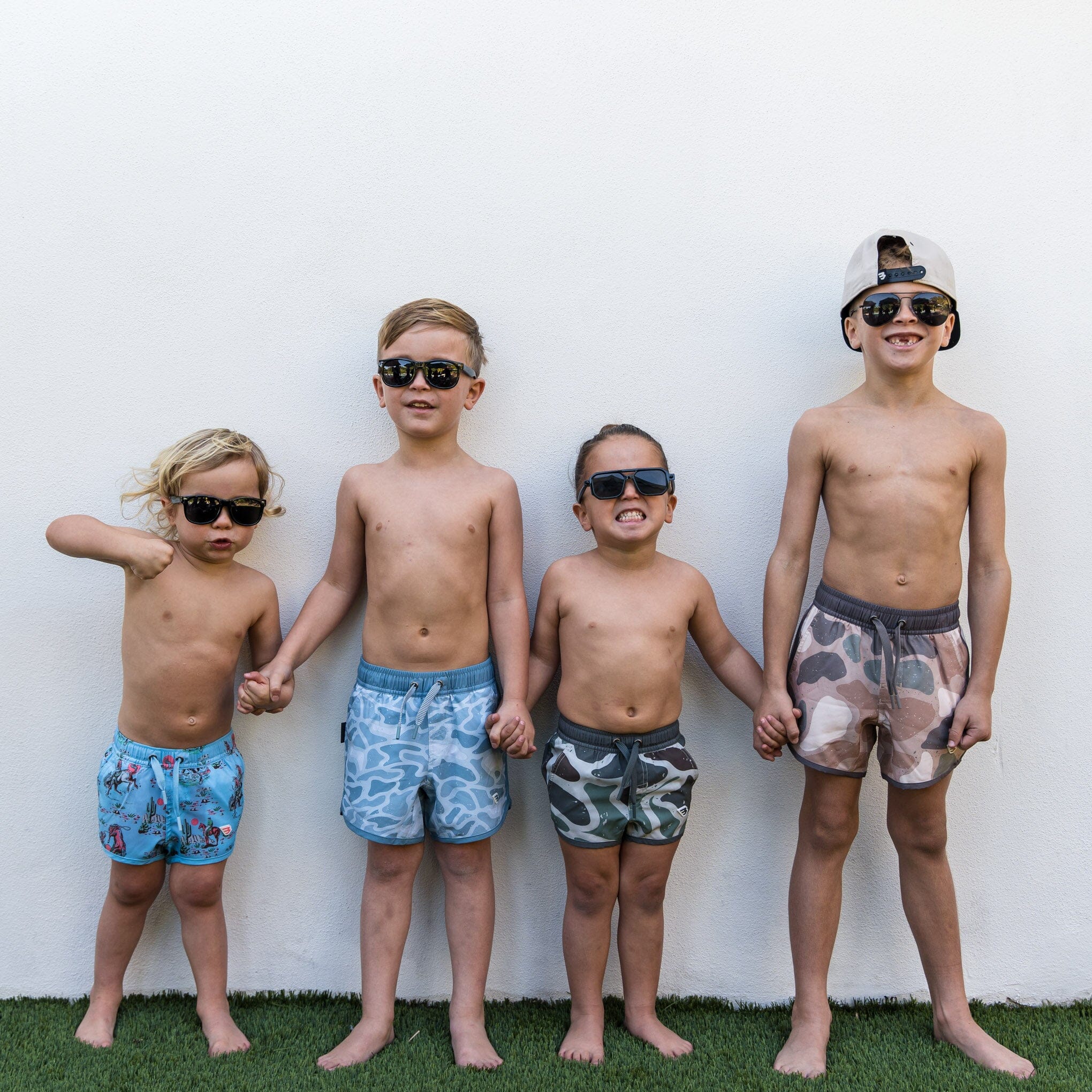 Youth Swim Trunk - Seaside Camo - Image 4