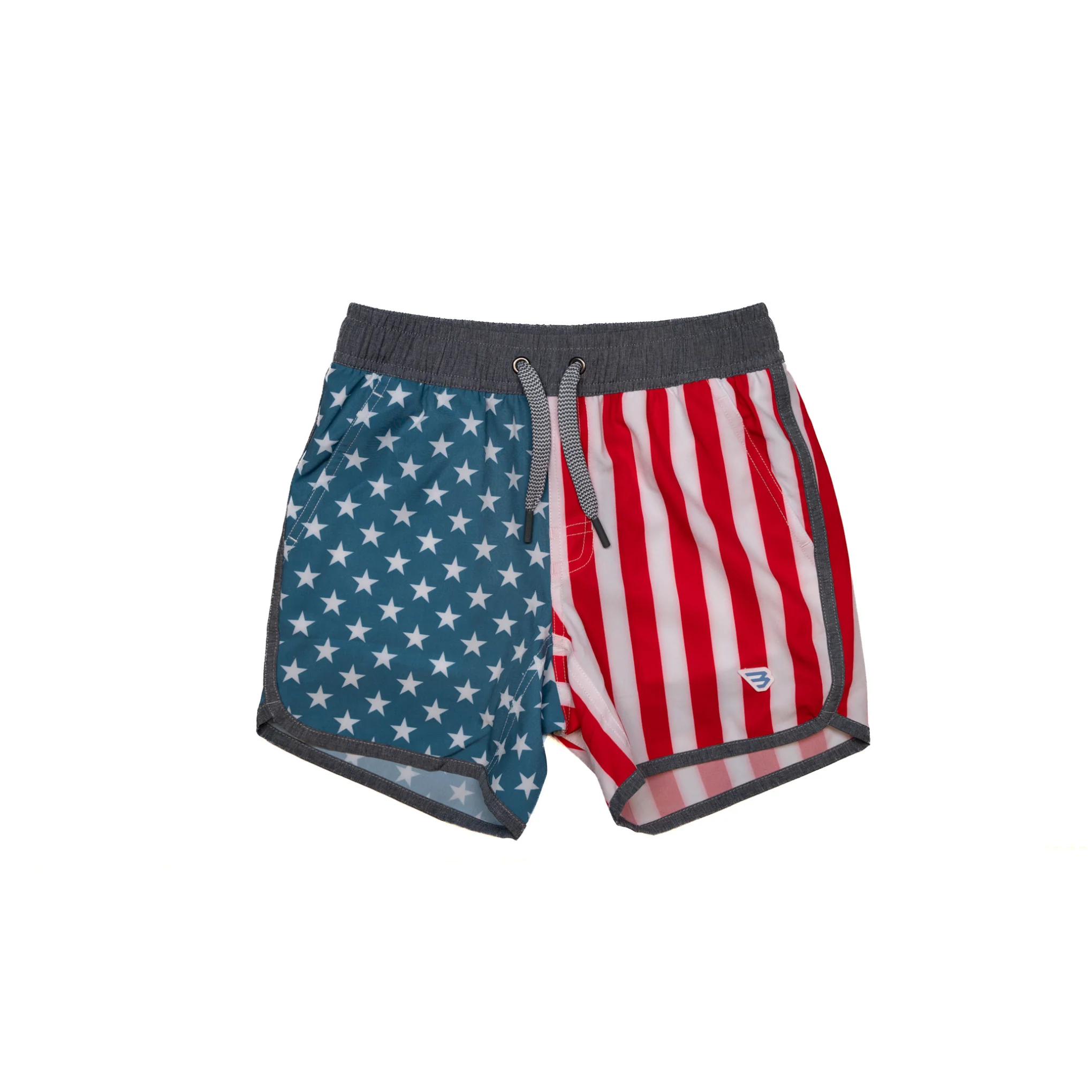 Youth Swim Trunk - Throwback USA - Image 3
