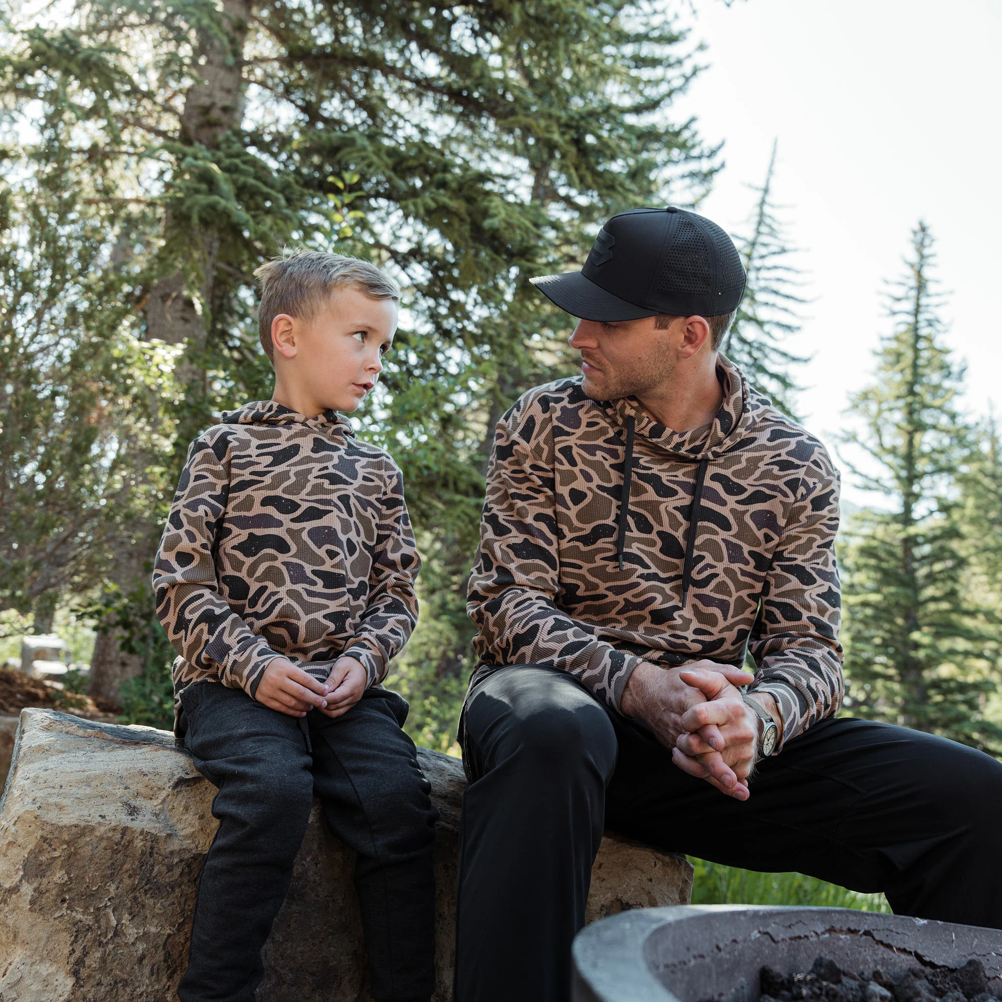 Youth Thermal Hoodie - Gauge Camo - Image 4